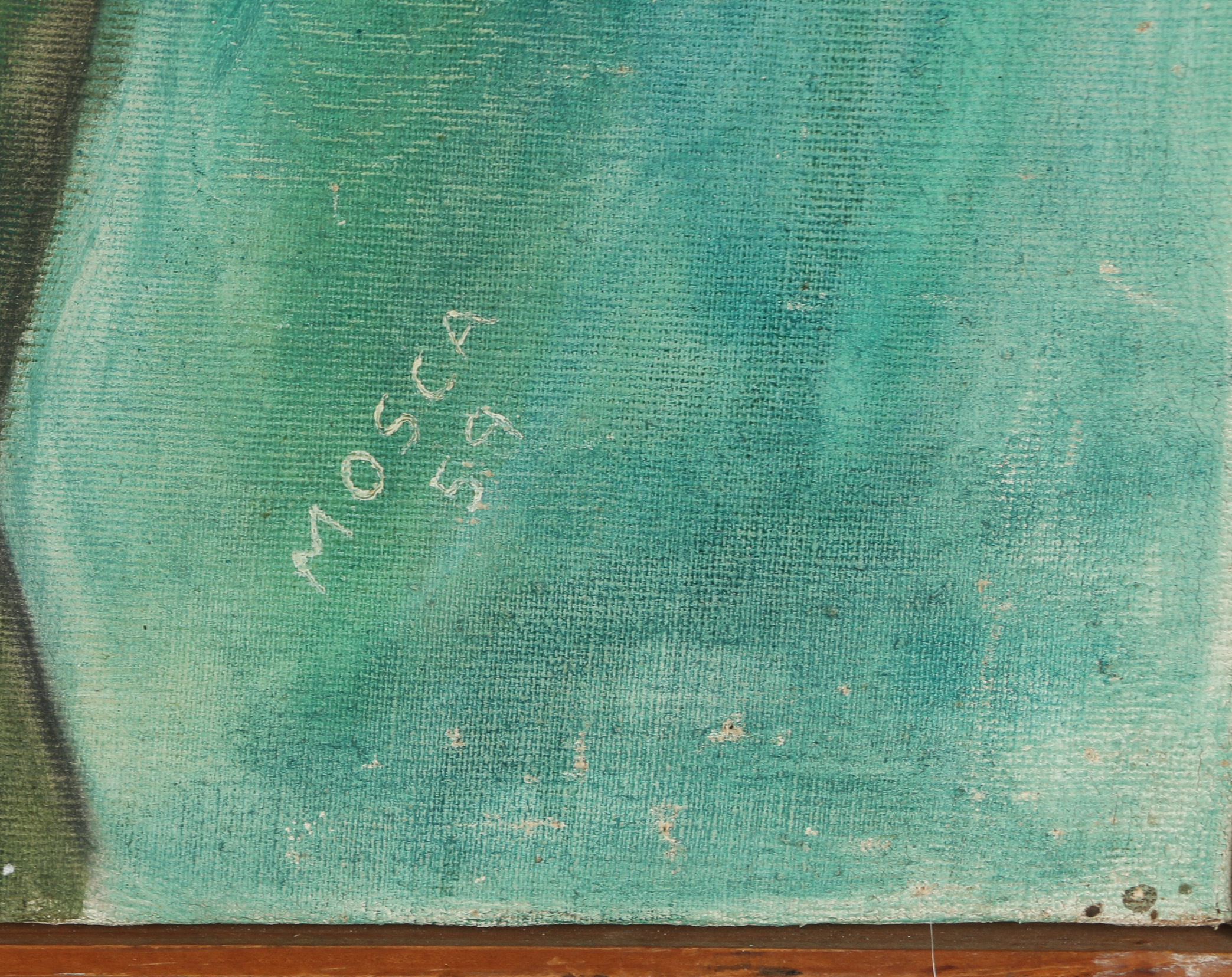 Oil Painting in the Style of August Mosca