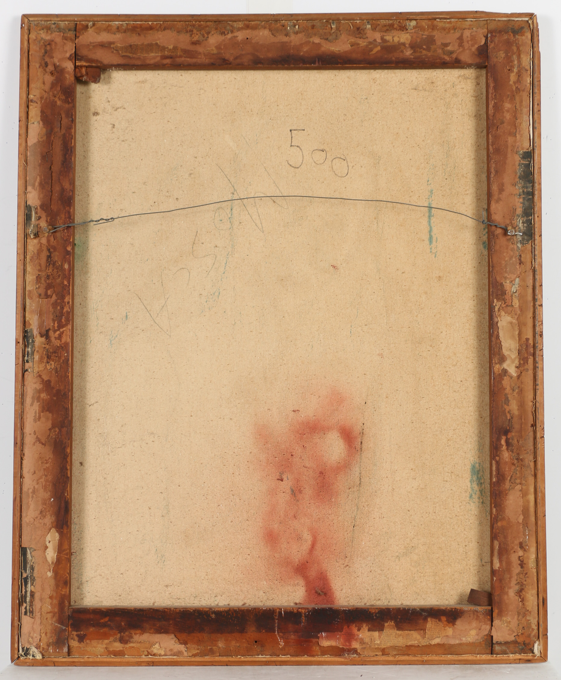 Oil Painting in the Style of August Mosca