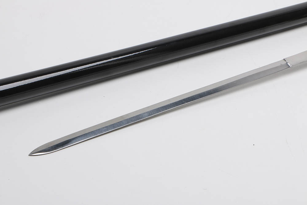 Black Wolf-Headed Sword Cane
