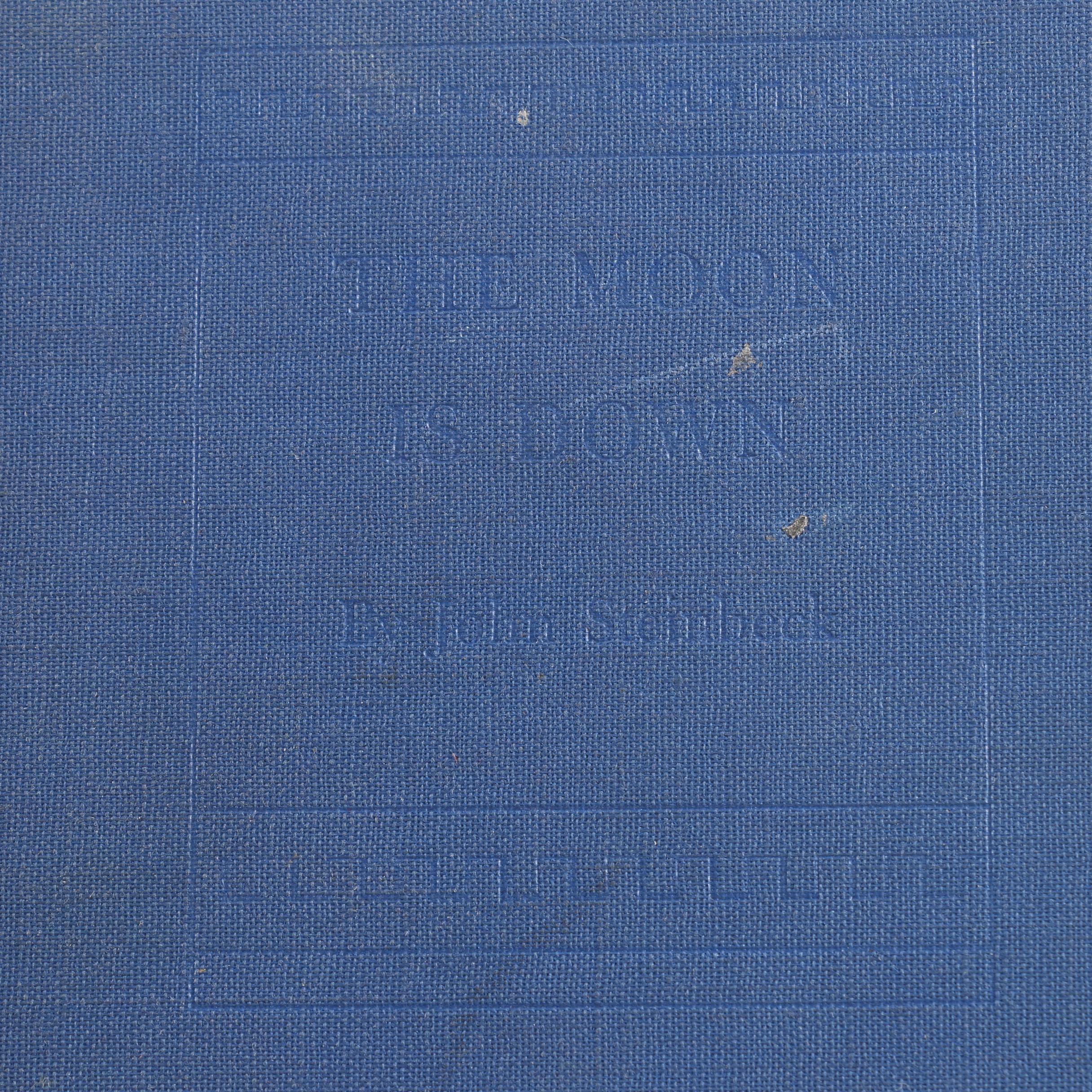 1942 Third Printing "The Moon is Down" by John Steinbeck