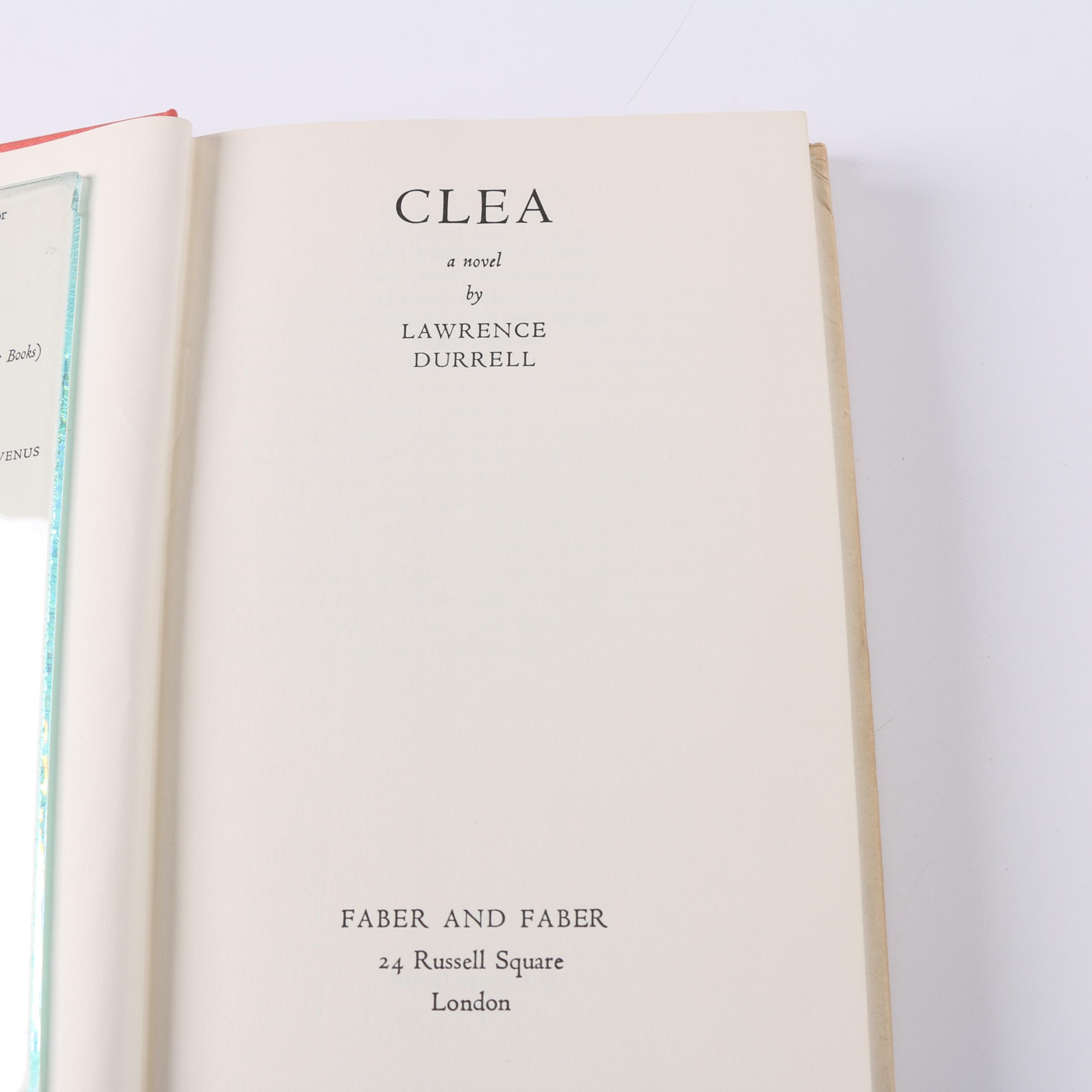 "The Alexandria Quartet" Novels by Lawrence Durrell