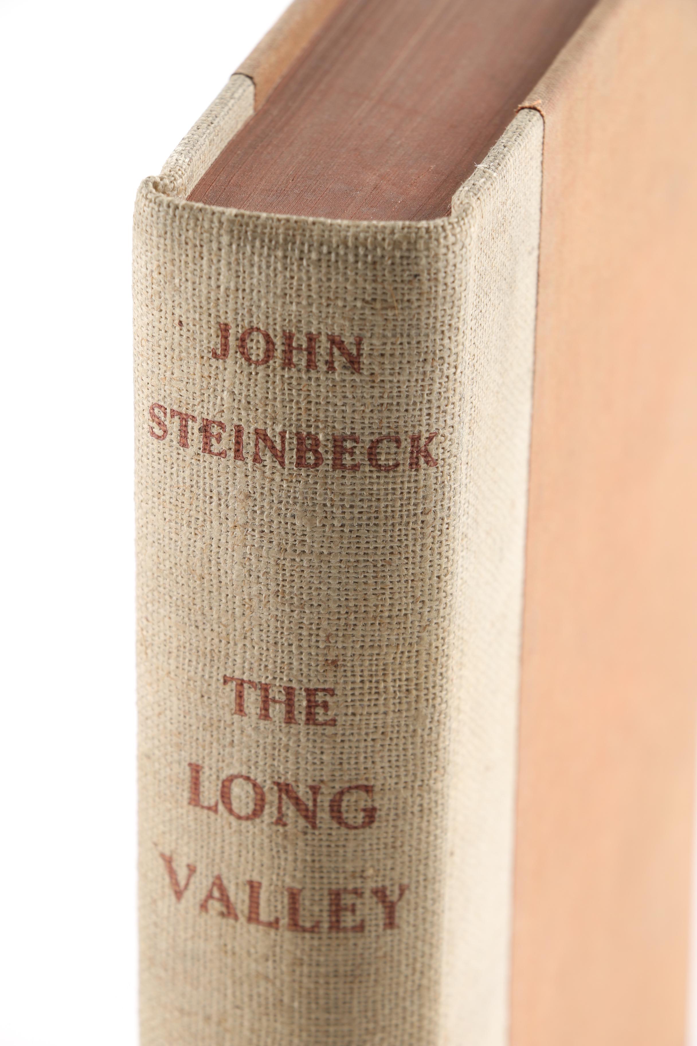 1938 First Edition "The Long Valley" by John Steinbeck