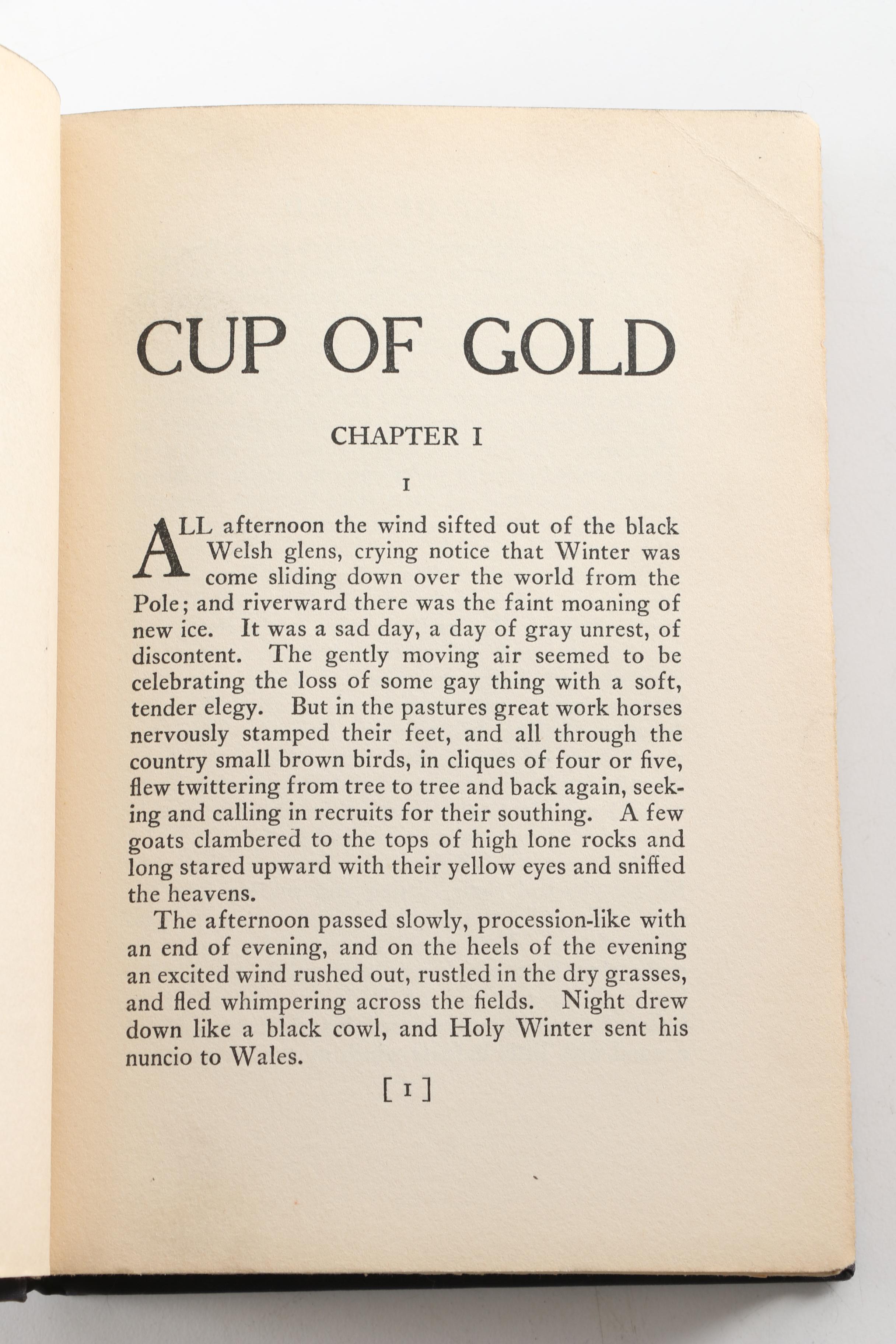 1936 "Cup of Gold" by John Steinbeck