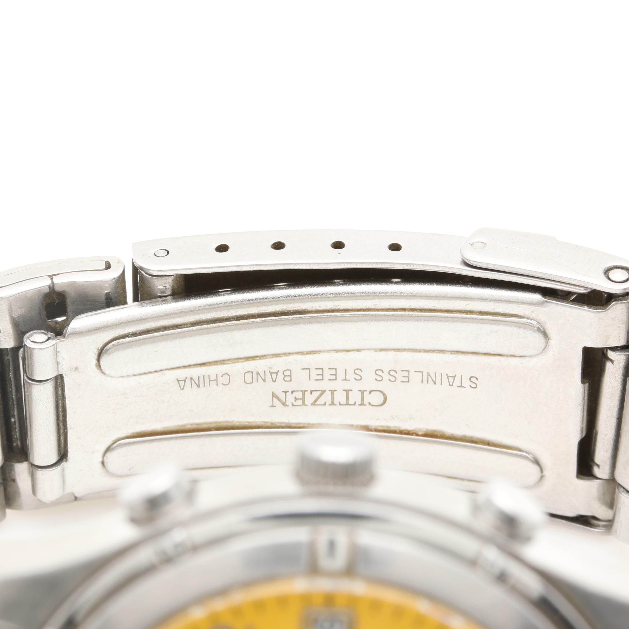 Citizen Watch Co Chronograph Stainless Steel Watch