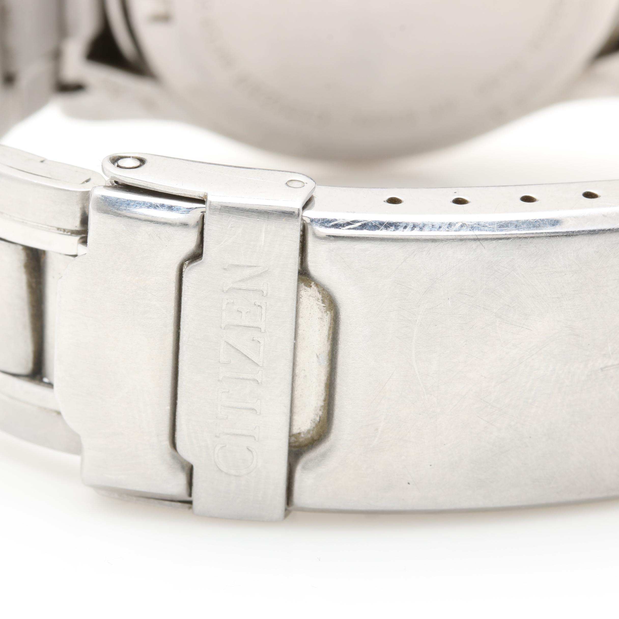 Citizen Watch Co Chronograph Stainless Steel Watch