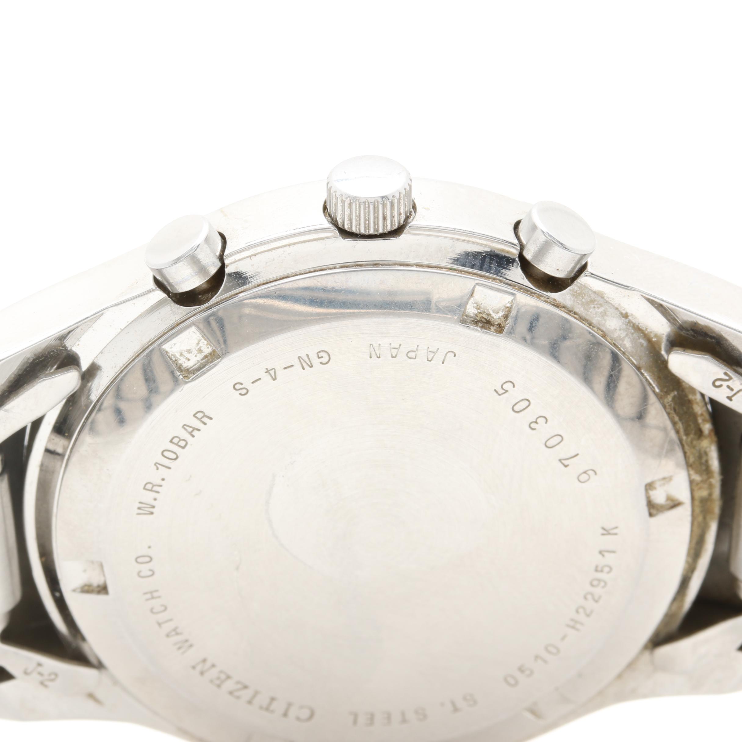 Citizen Watch Co Chronograph Stainless Steel Watch