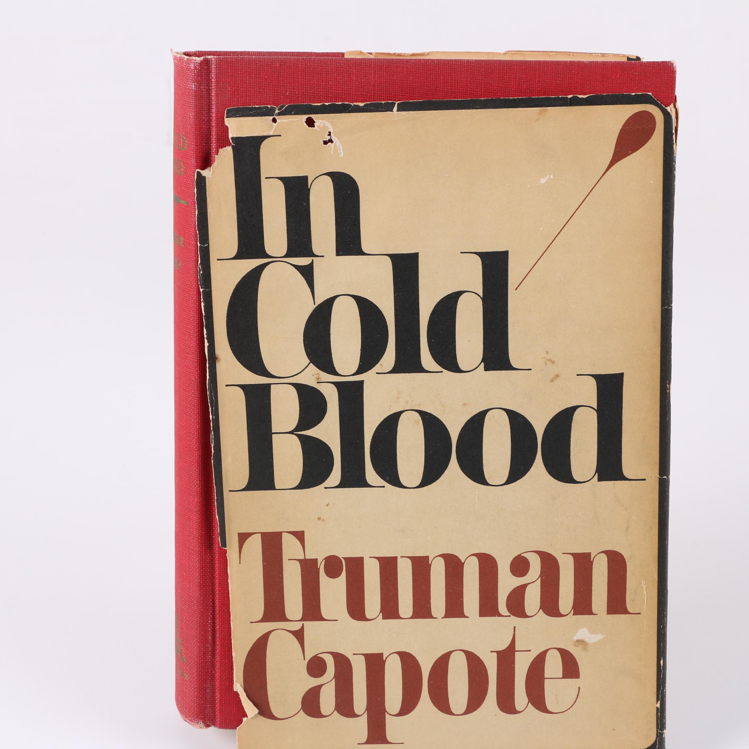 1965 Book Club Edition "In Cold Blood" by Truman Capote