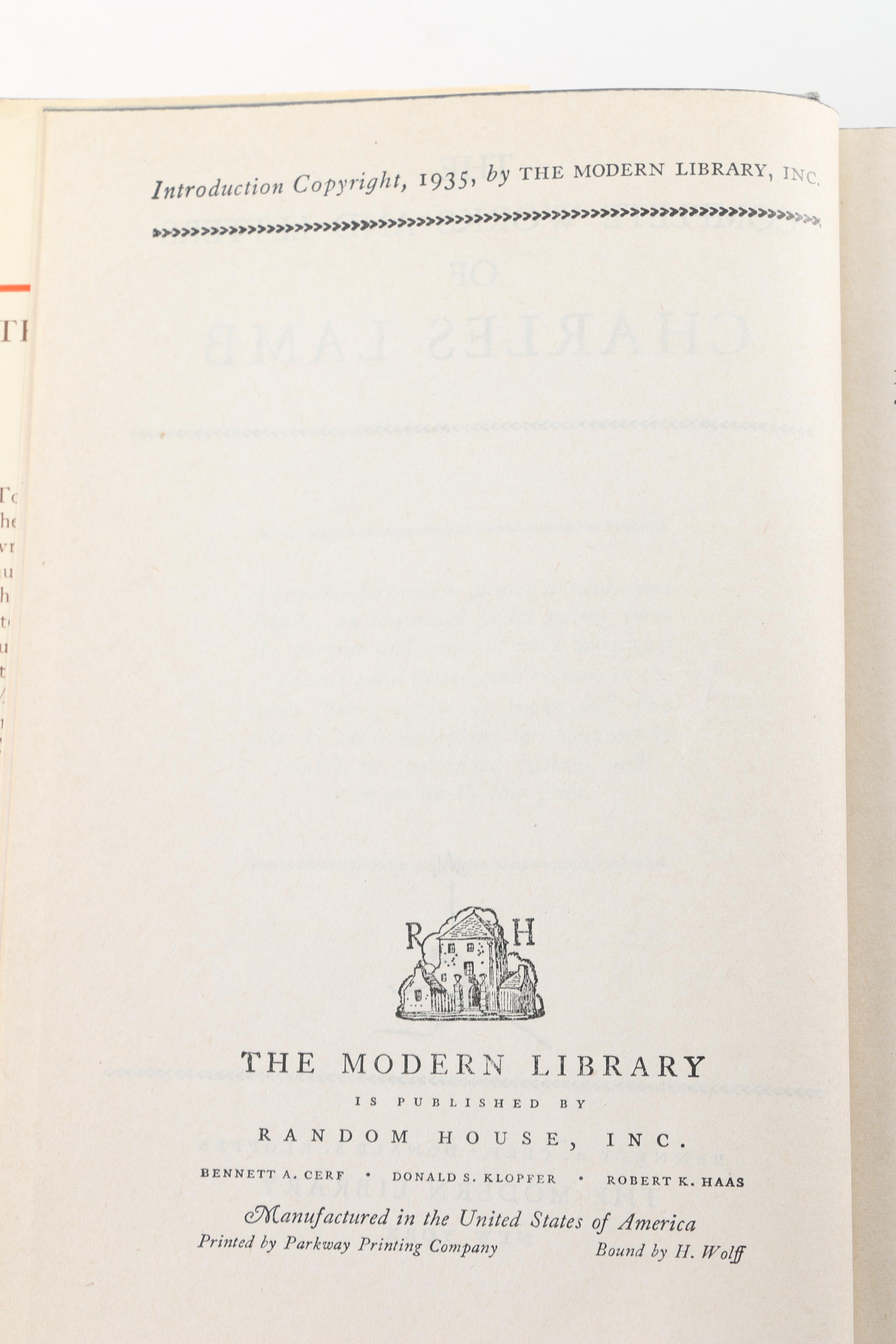 Vintage Books of Essays