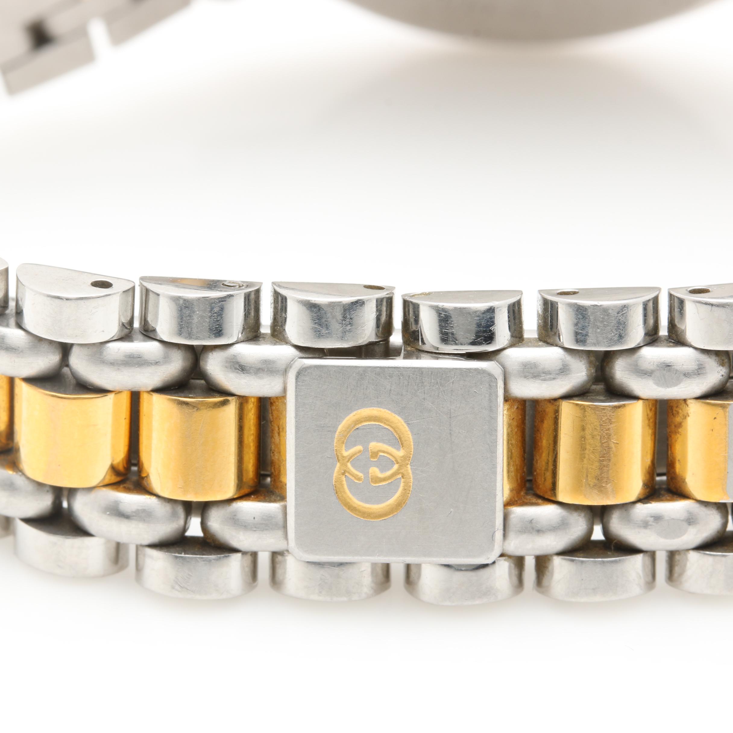 Gucci 8000M Two Tone Stainless Steel Analog Watch