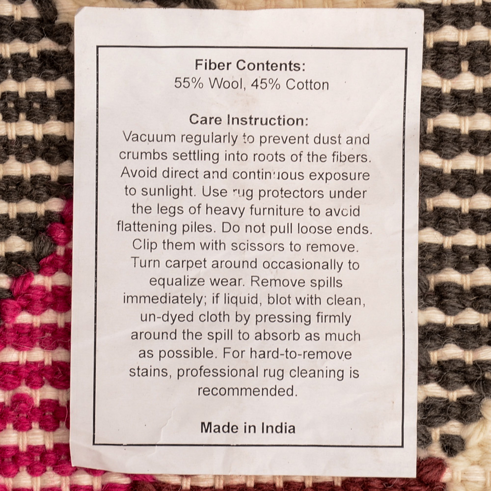 Hand-Woven Wool and Cotton Area Rug from Design Within Reach