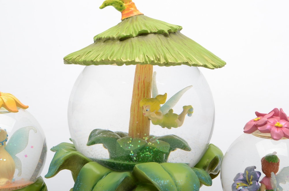 Walt Disney Tinkerbell Musical Snow Globes