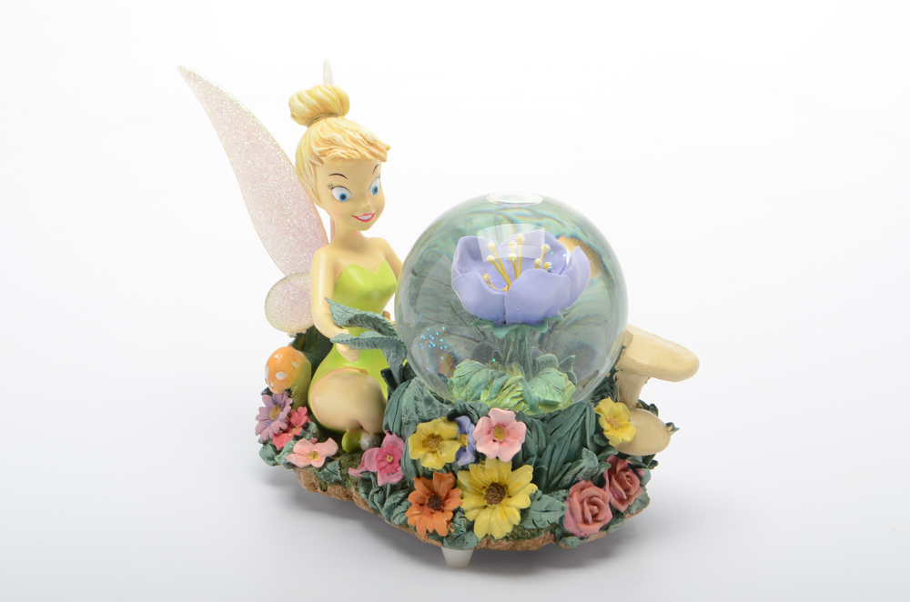 Walt Disney Tinkerbell Musical Snow Globes