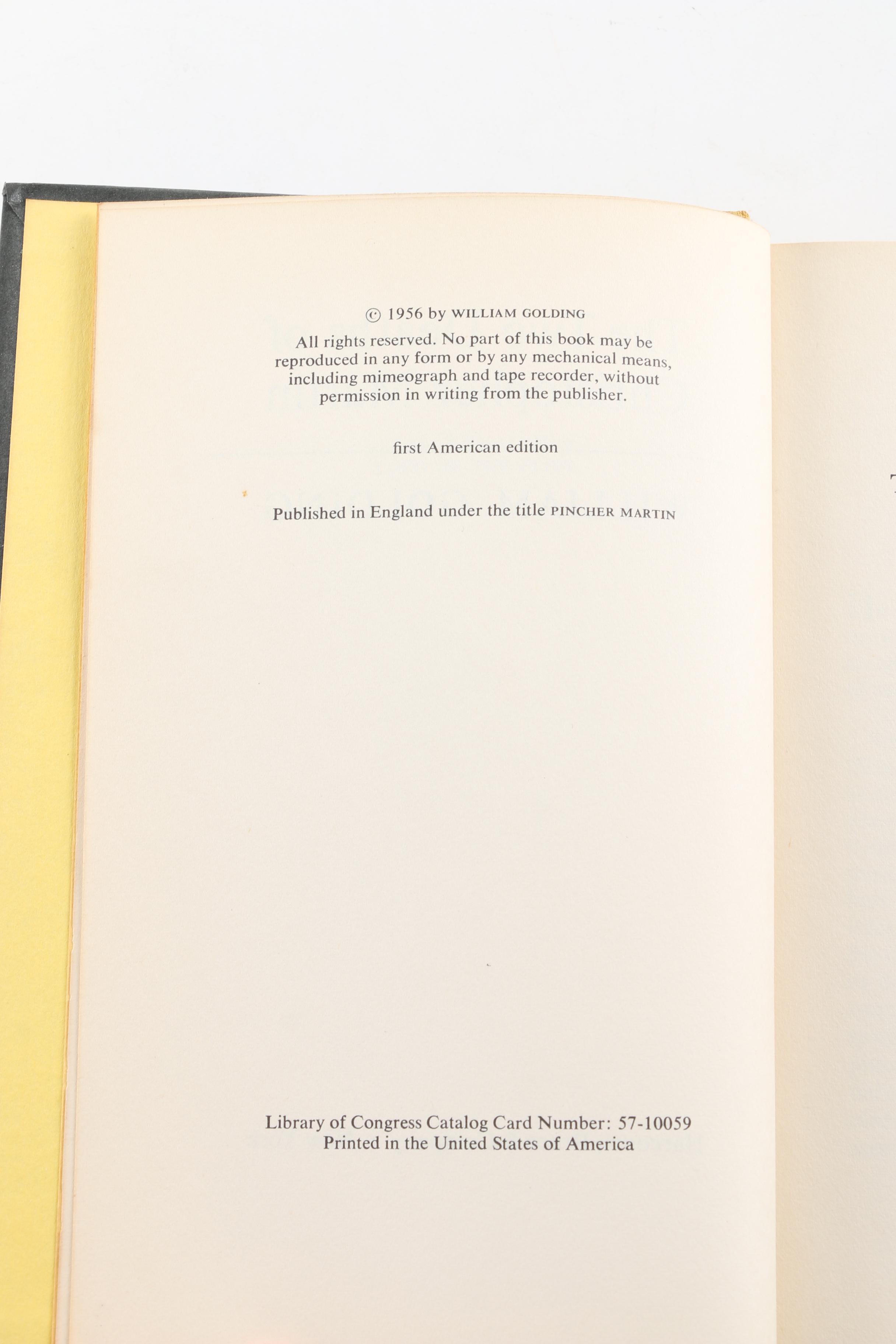 First Edition Novels including William Golding and Evelyn Waugh