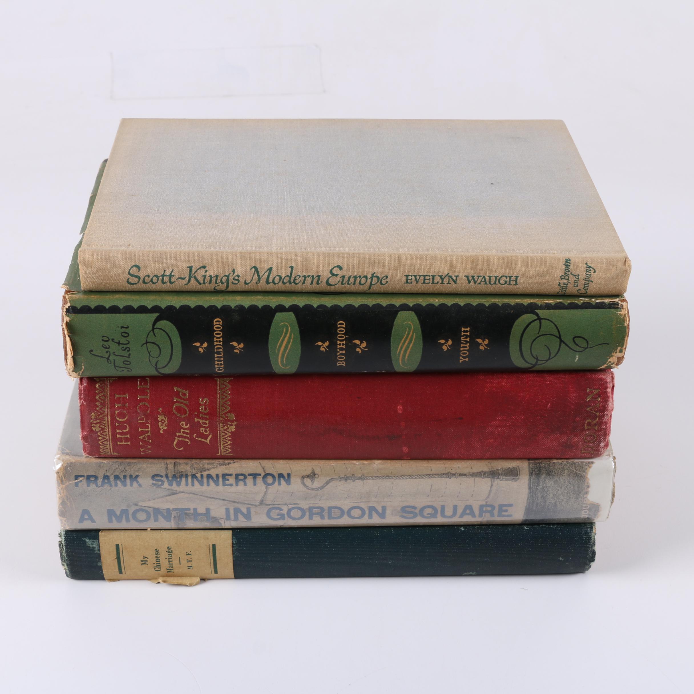 Vintage Novels Including First American Editions