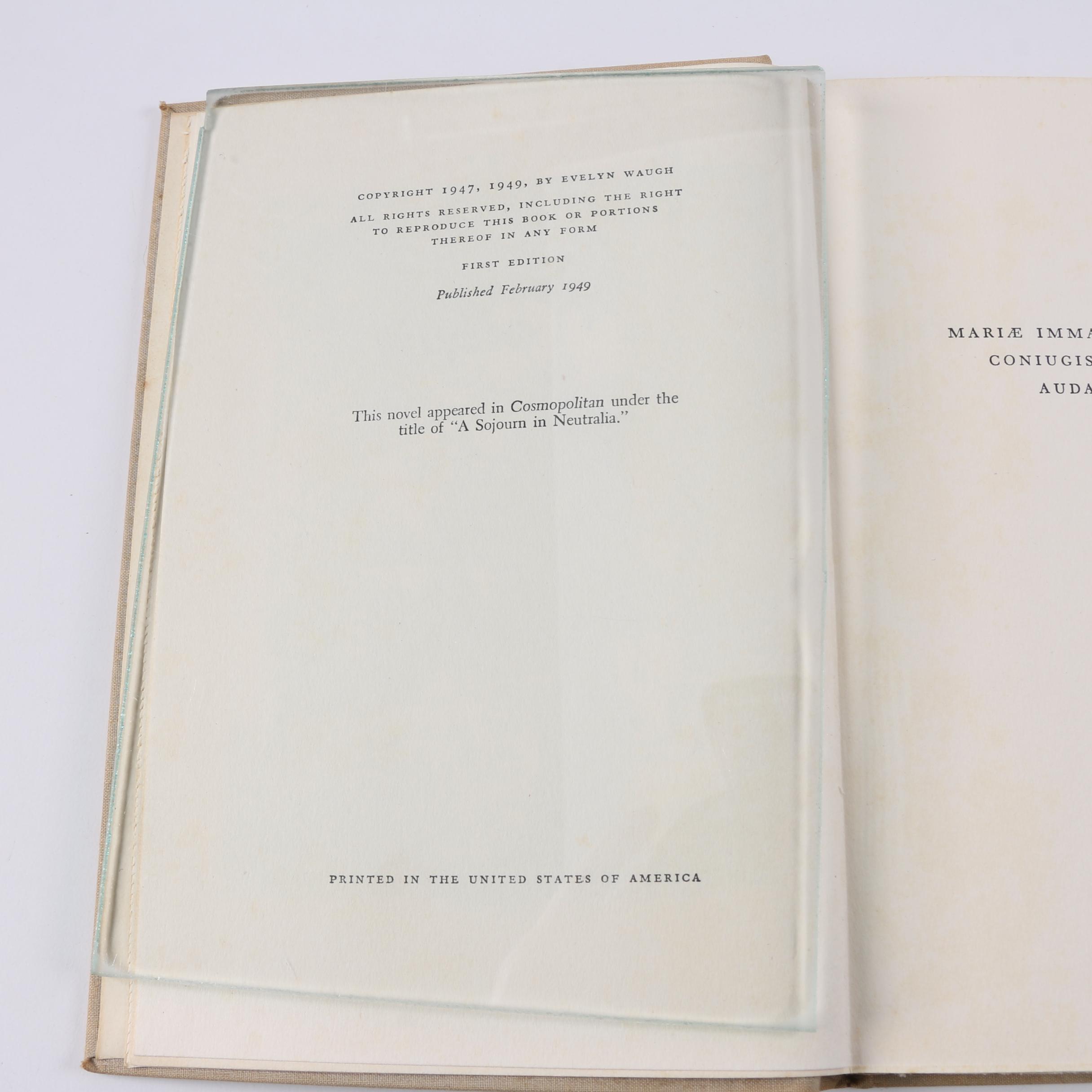 Vintage Novels Including First American Editions