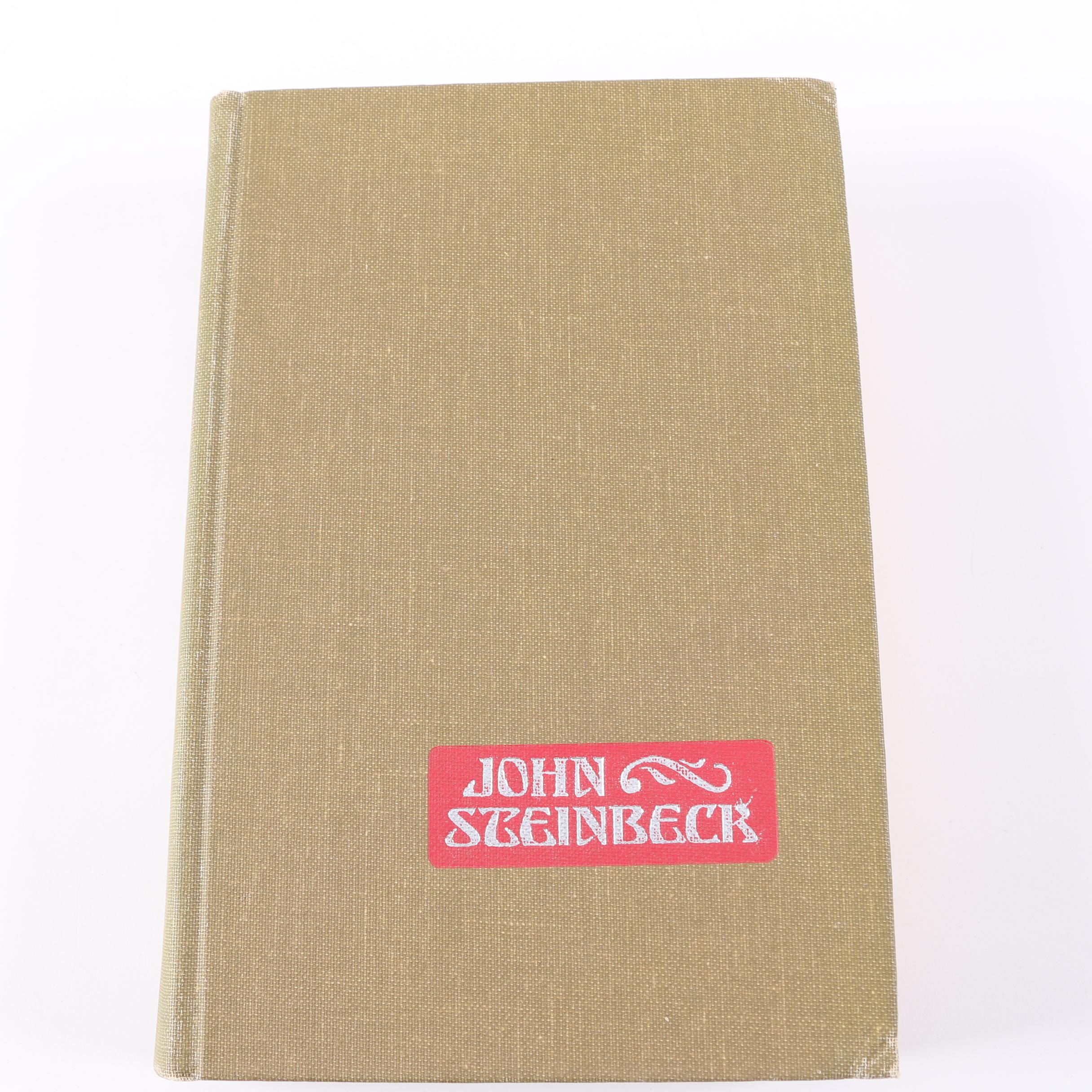 Hardcover Books of Fiction Including John Steinbeck
