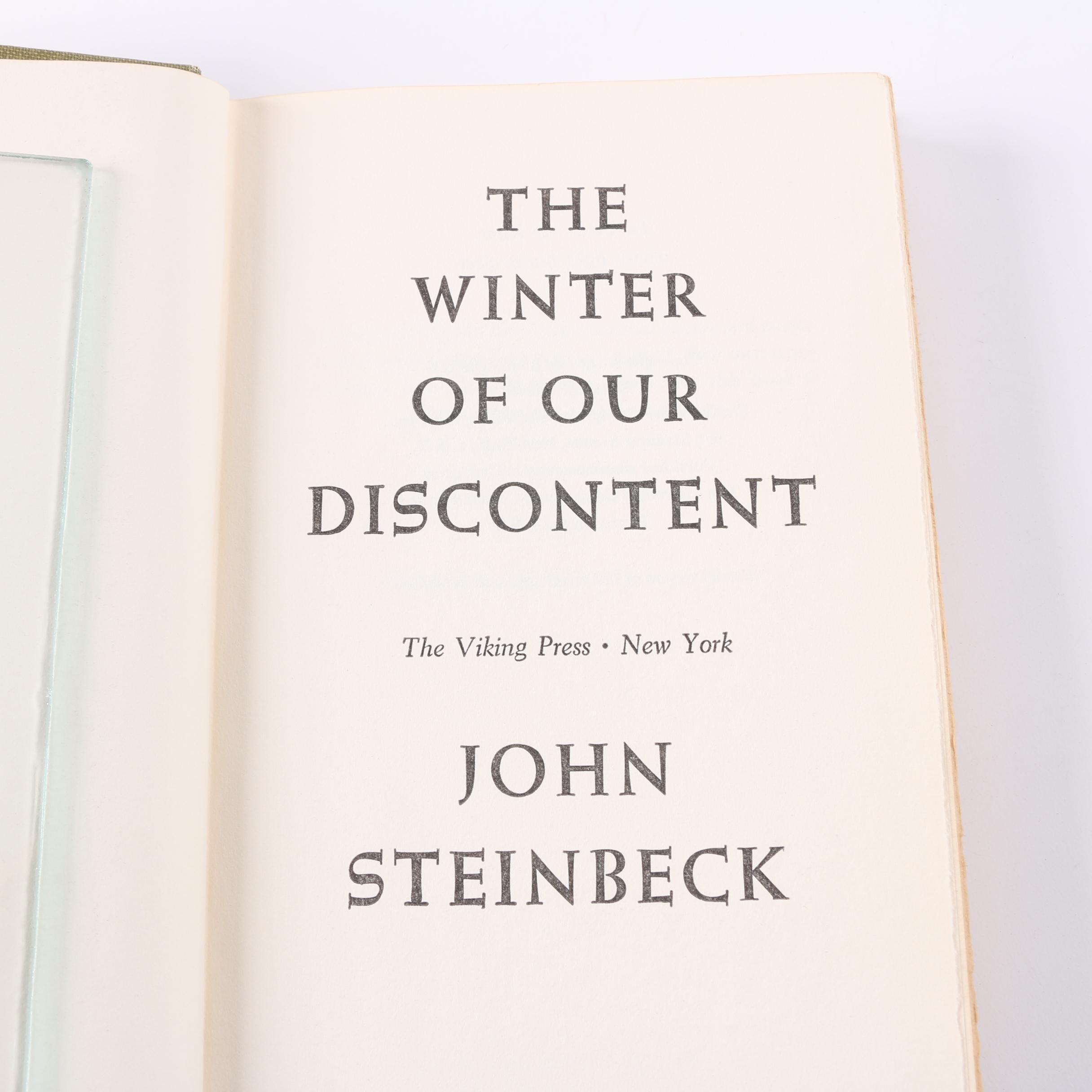 Hardcover Books of Fiction Including John Steinbeck