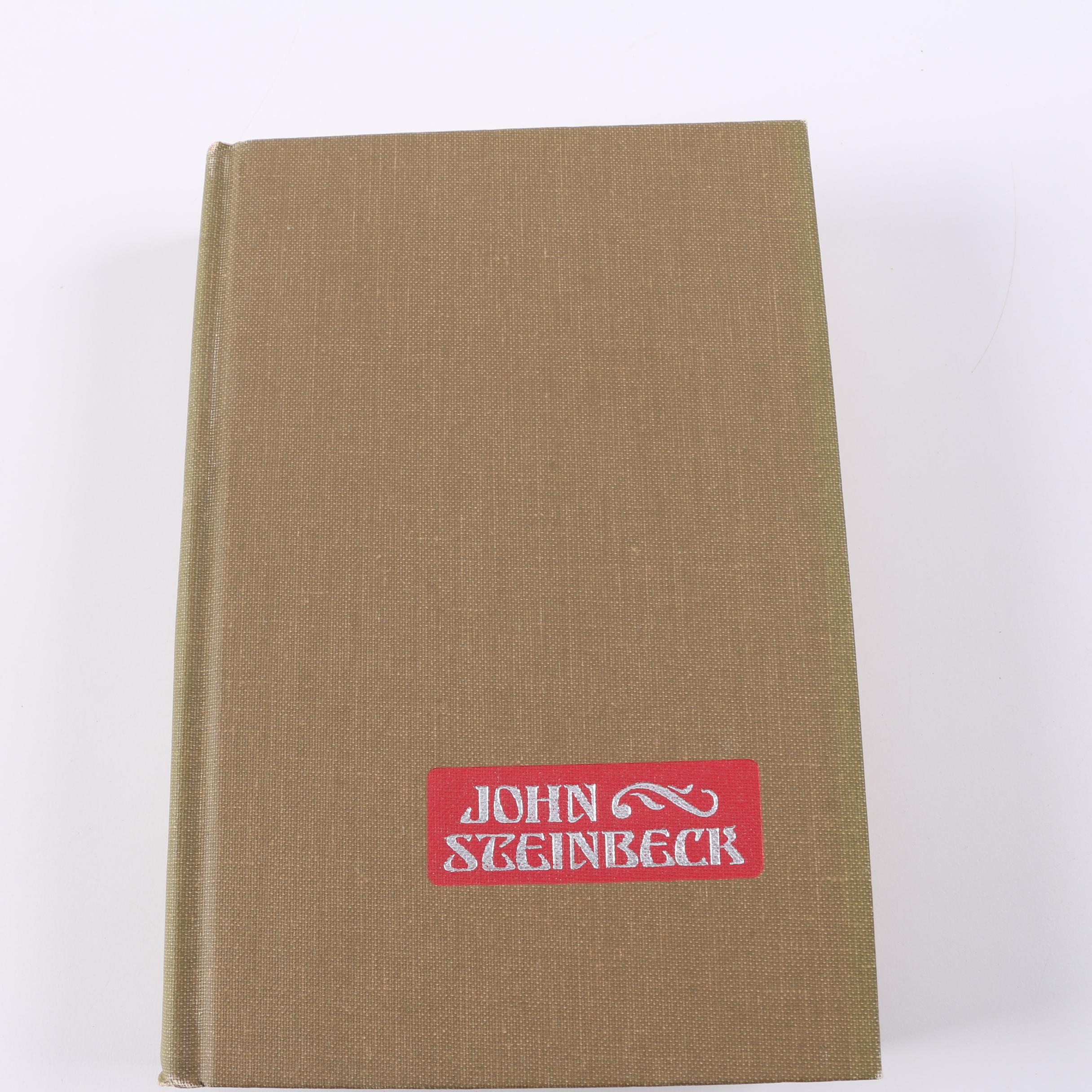 Hardcover Books of Fiction Including John Steinbeck