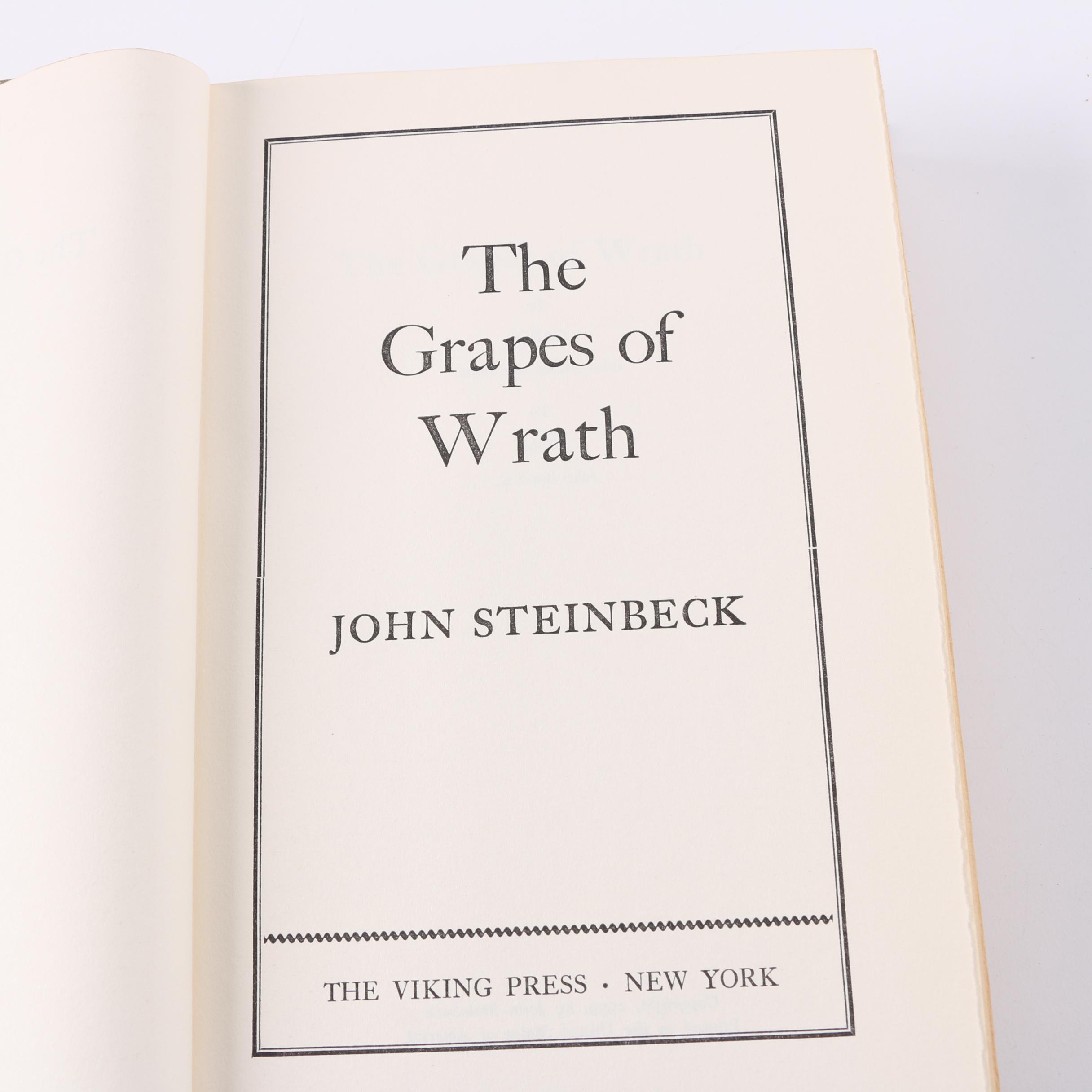 Hardcover Books of Fiction Including John Steinbeck
