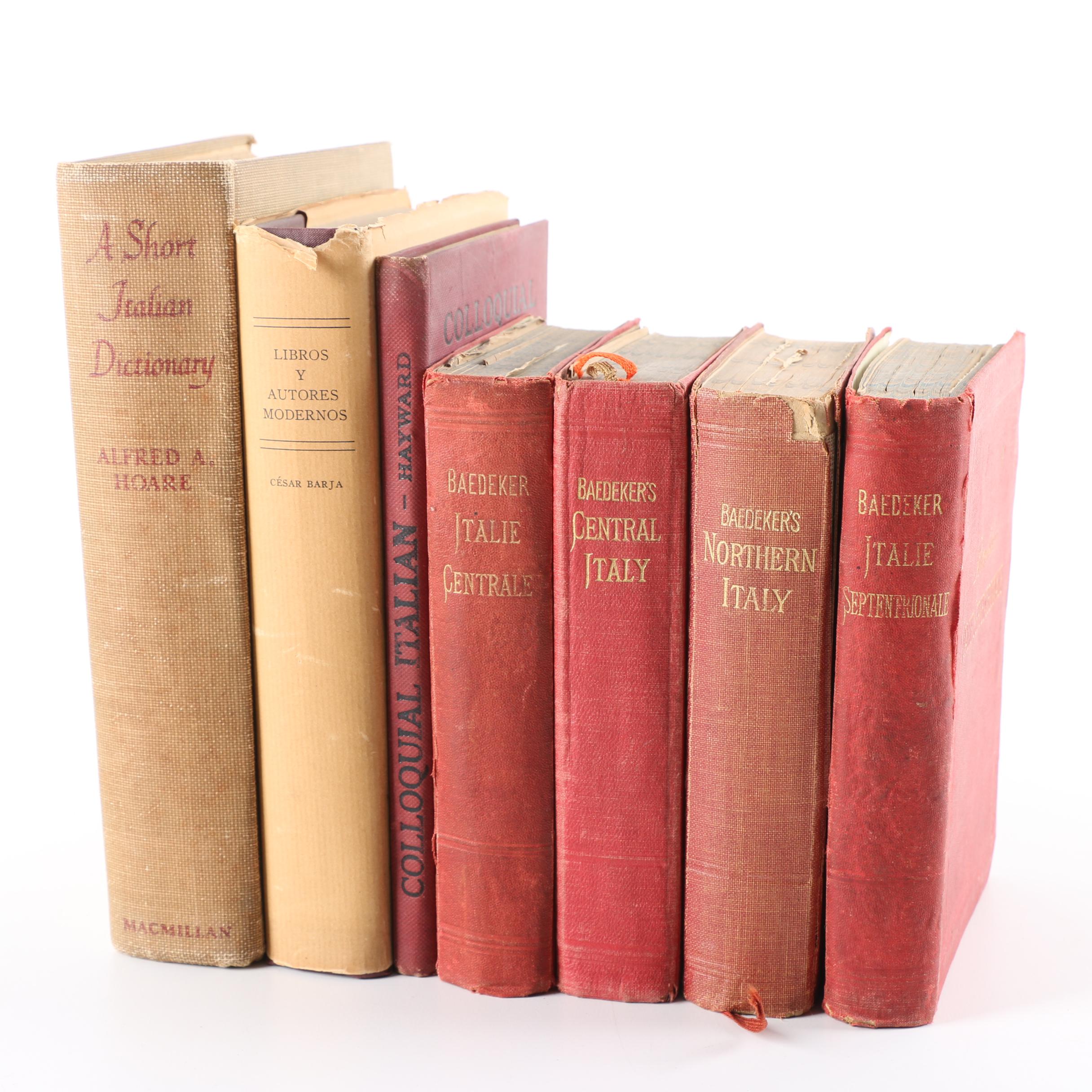 Italian Travel Guides and Dictionaries