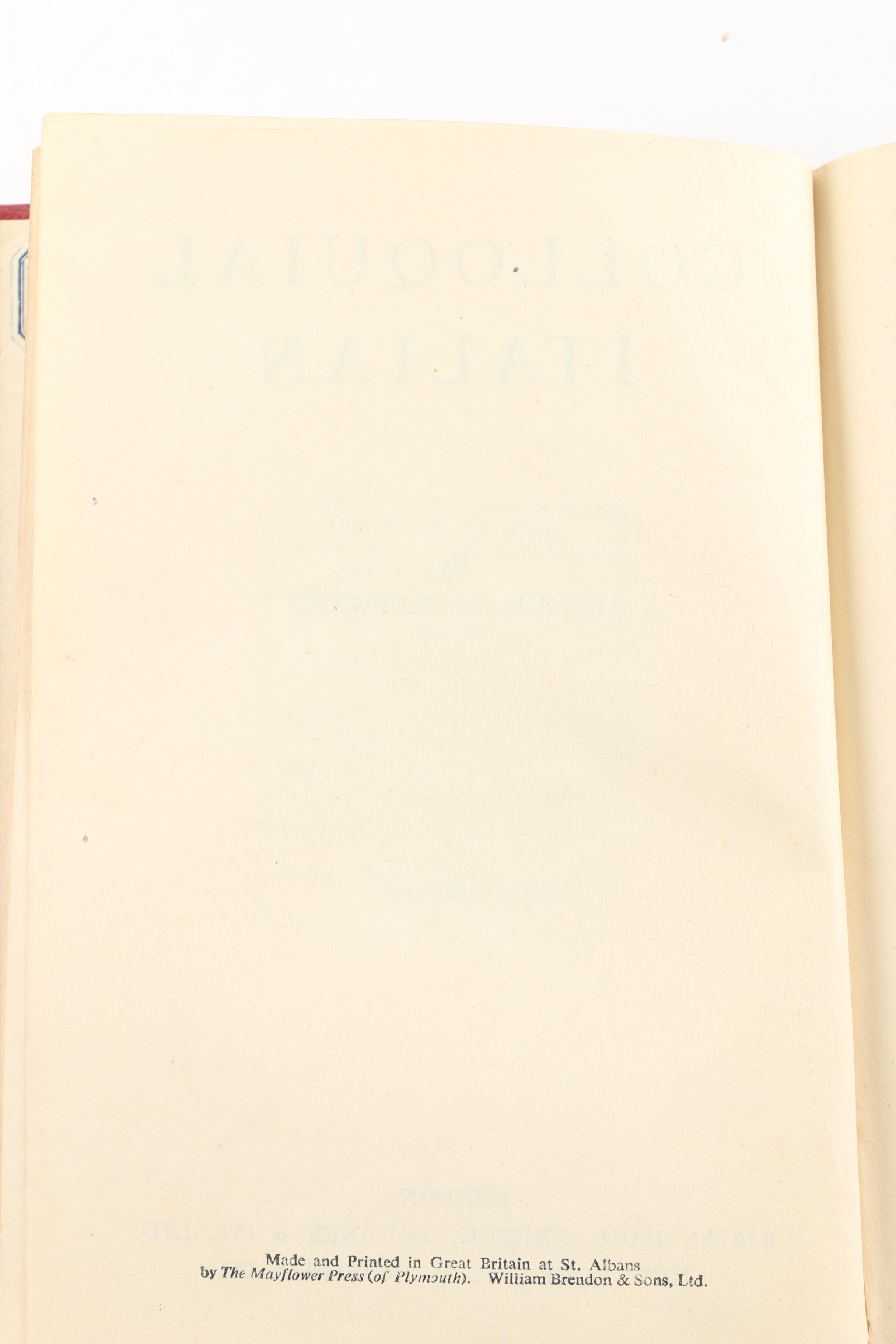 Italian Travel Guides and Dictionaries