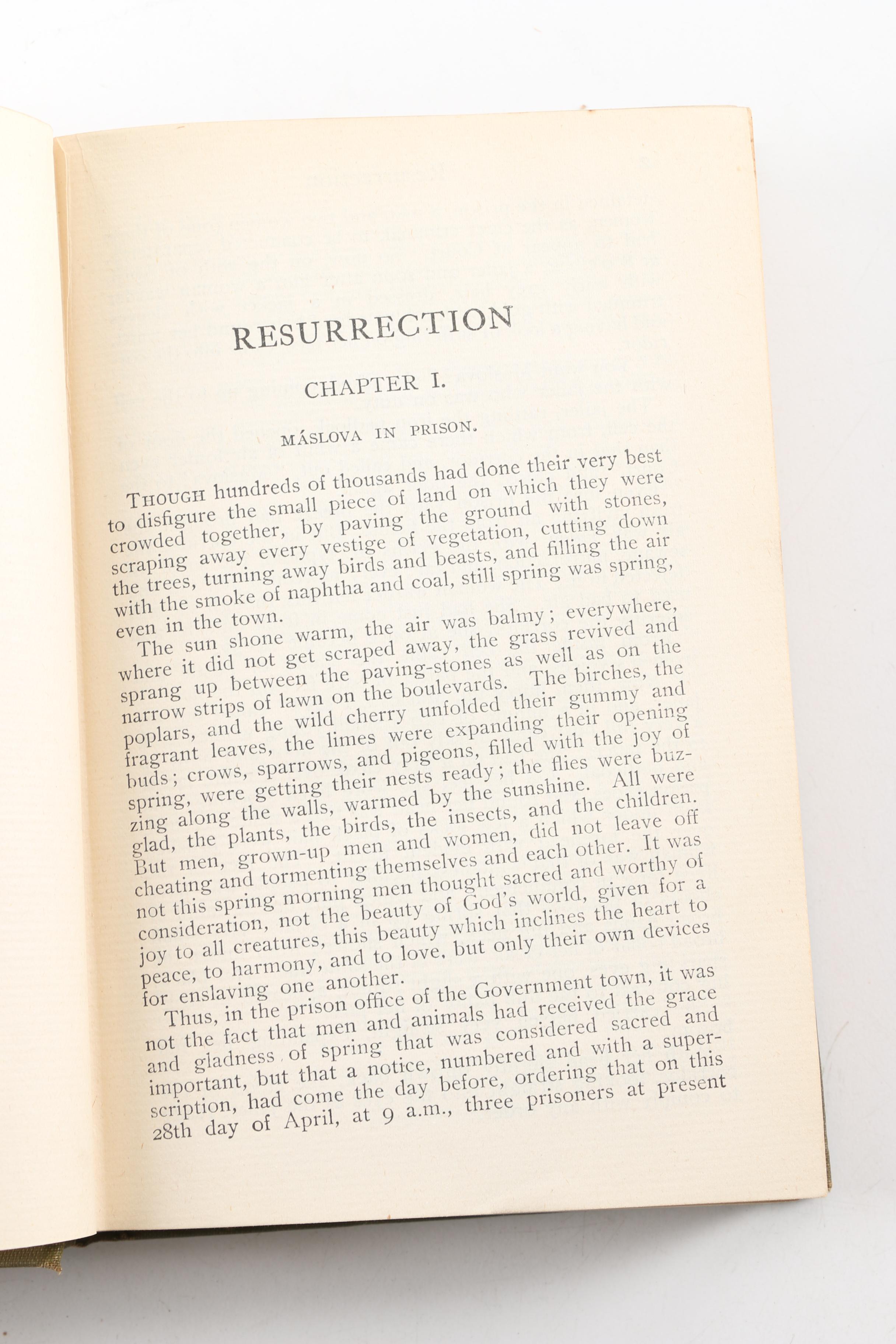 Pair of Leo Tolstoy Books