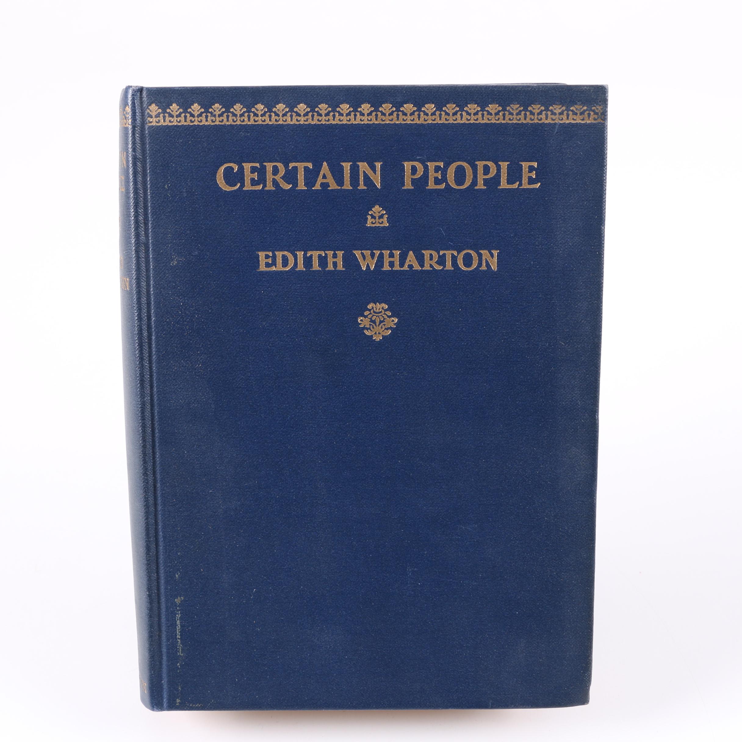 Vintage Edith Wharton Novels and Short Story Collections