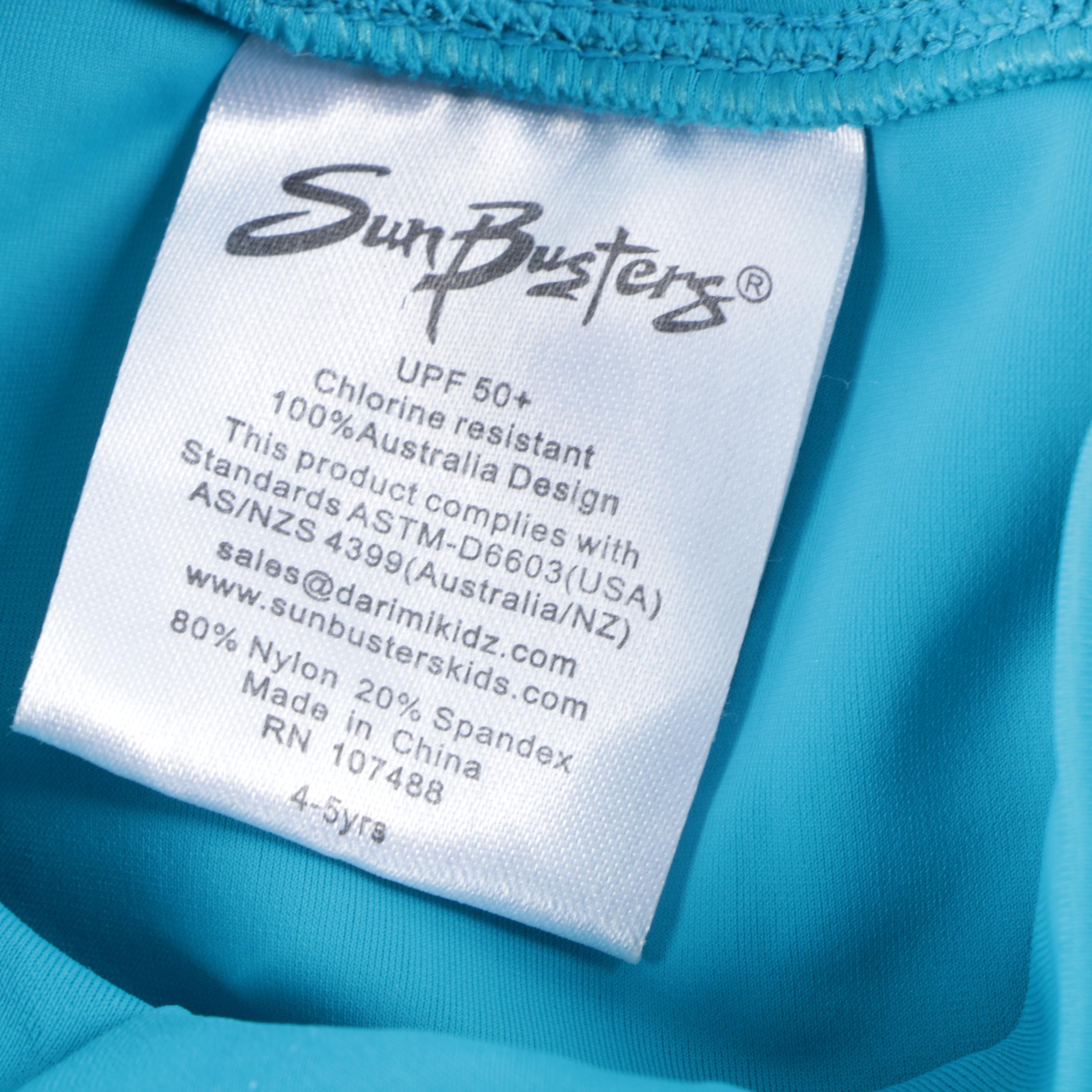 Children's Rash Guard Swim Tops Including Tuga and Sun Busters