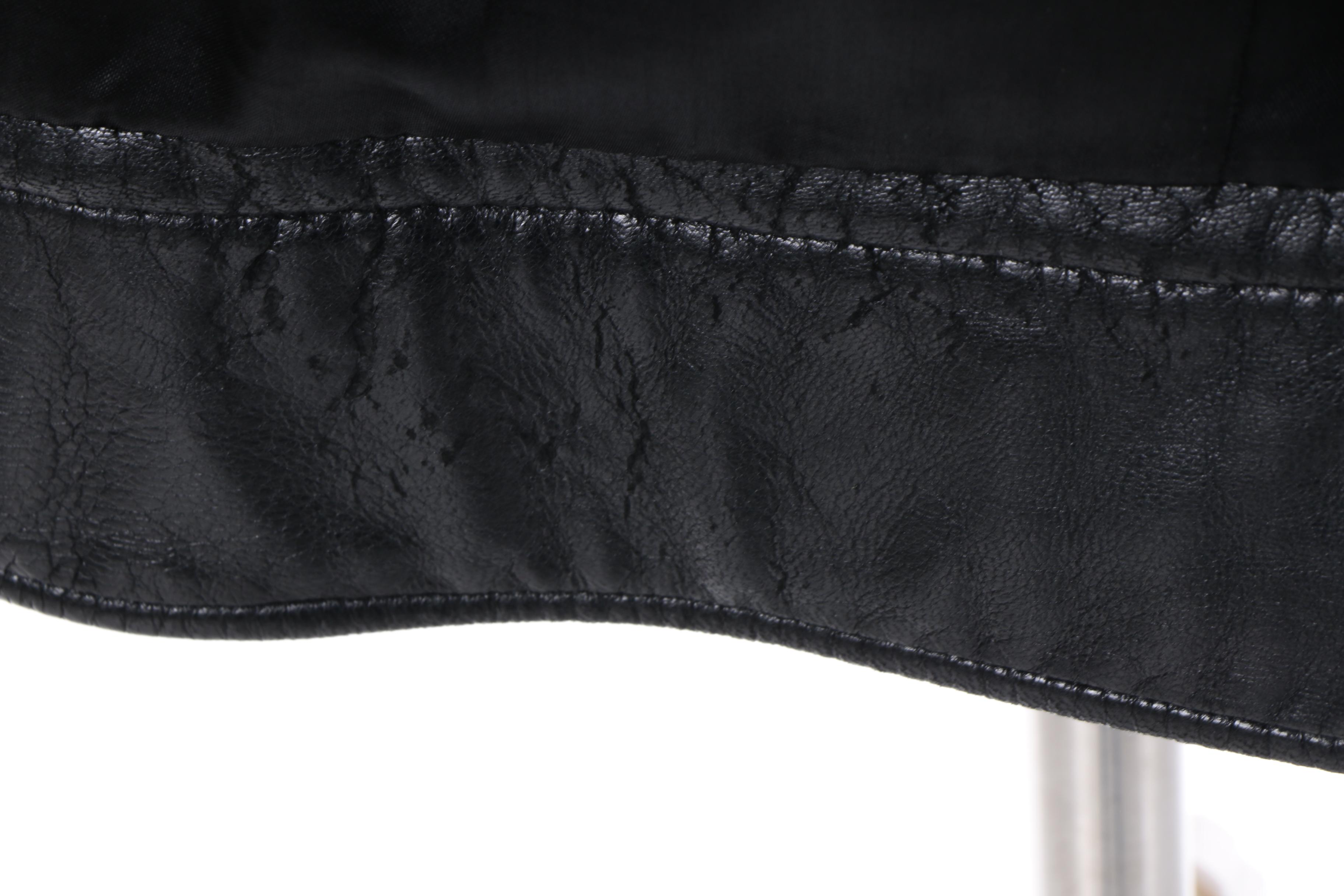 Women's Vintage Andrew Marc Black Leather Jacket