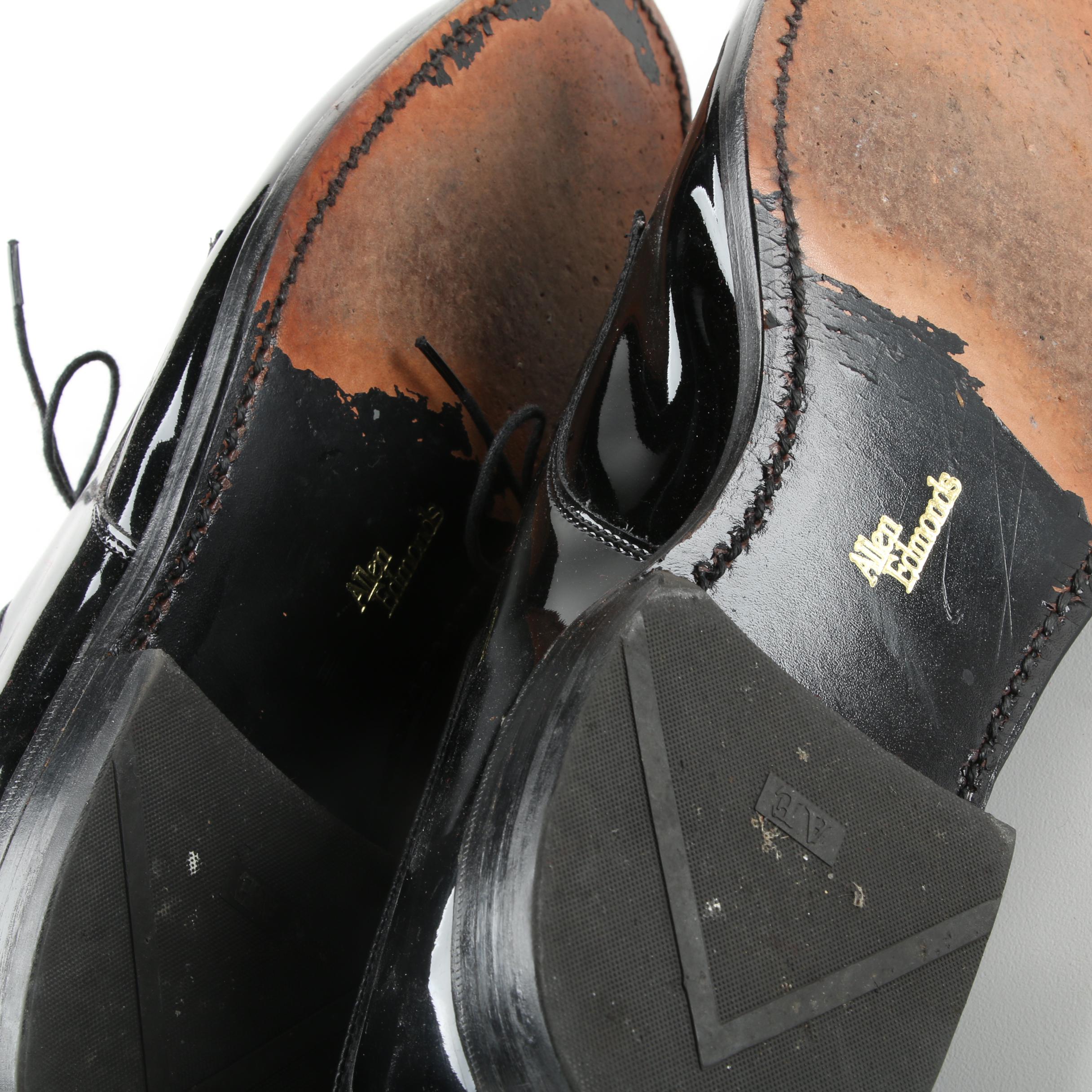 Men's Black Leather Dress Shoes Including Brooks Brothers and Elli Borgioli