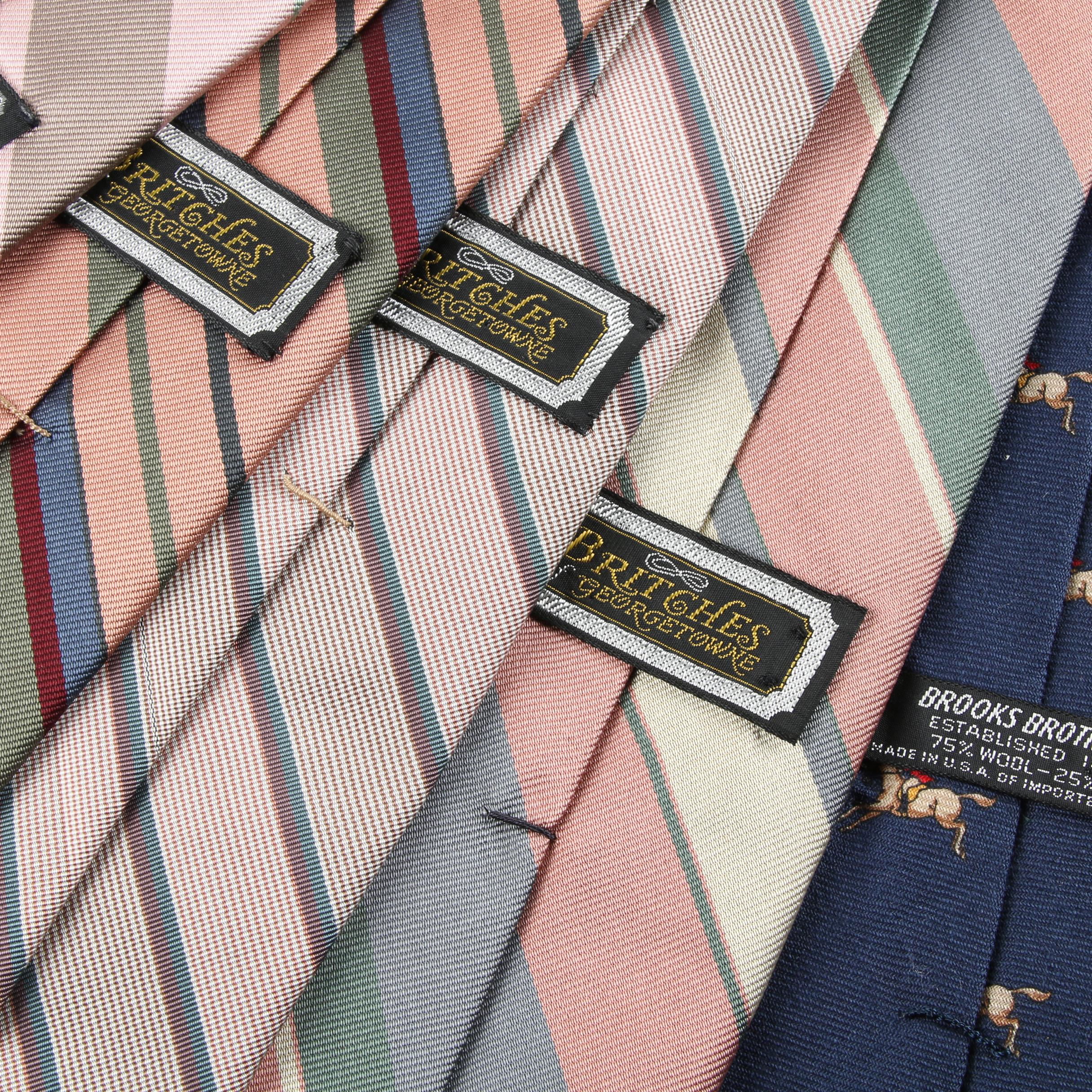 Men's Robert Talbott and Assorted Vintage Ties