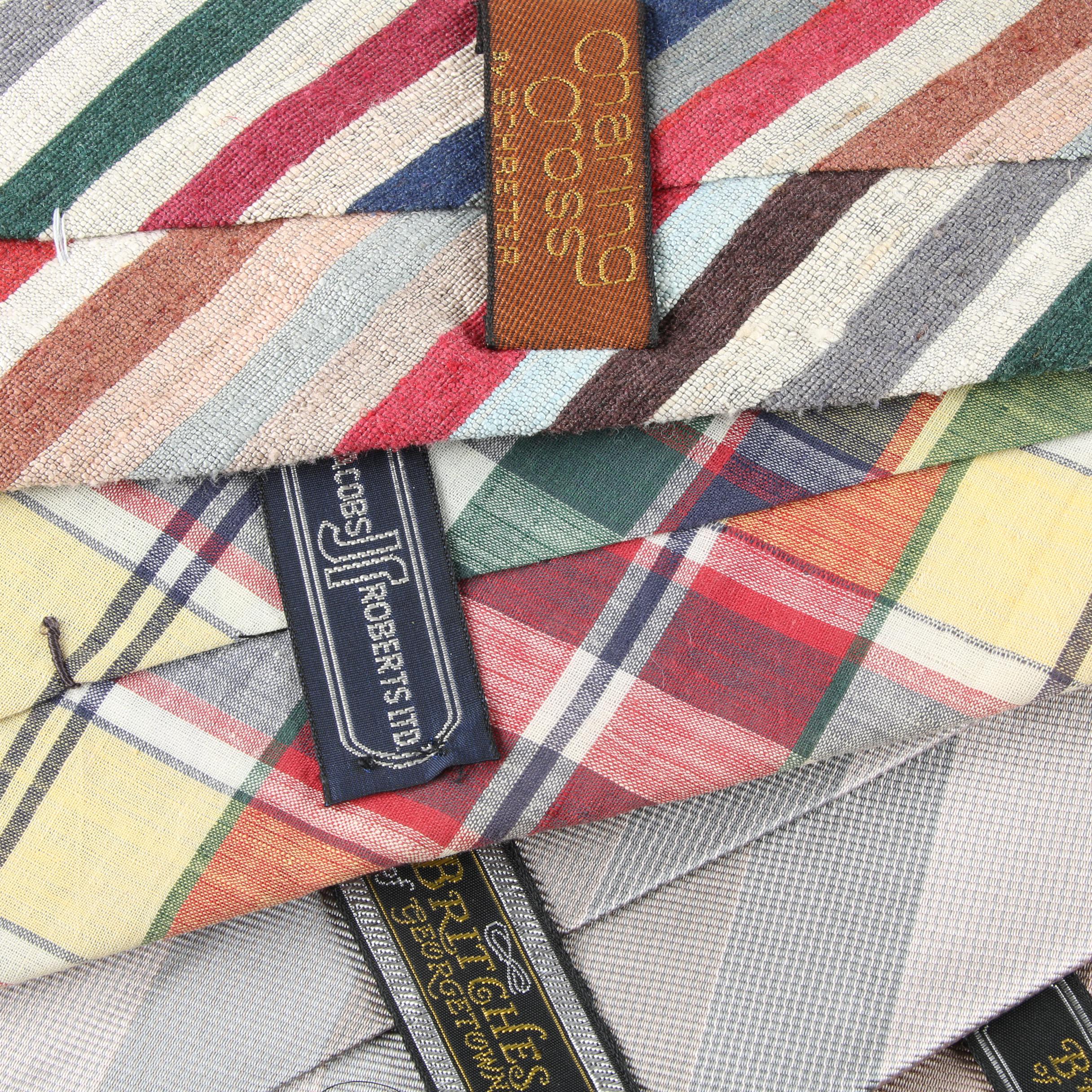 Men's Robert Talbott and Assorted Vintage Ties