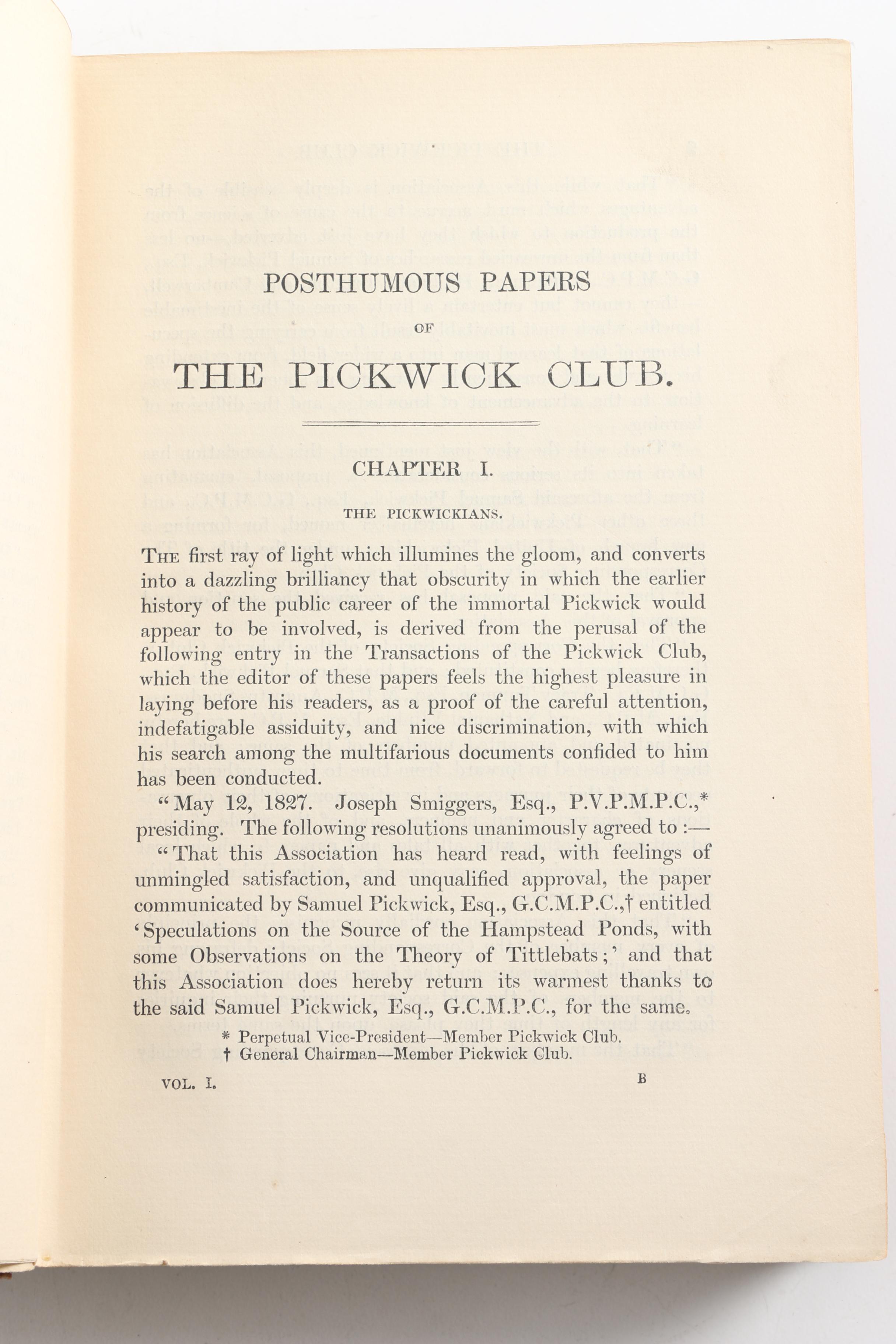 1911 "The Works of Charles Dickens" Thirty-Five Volumes