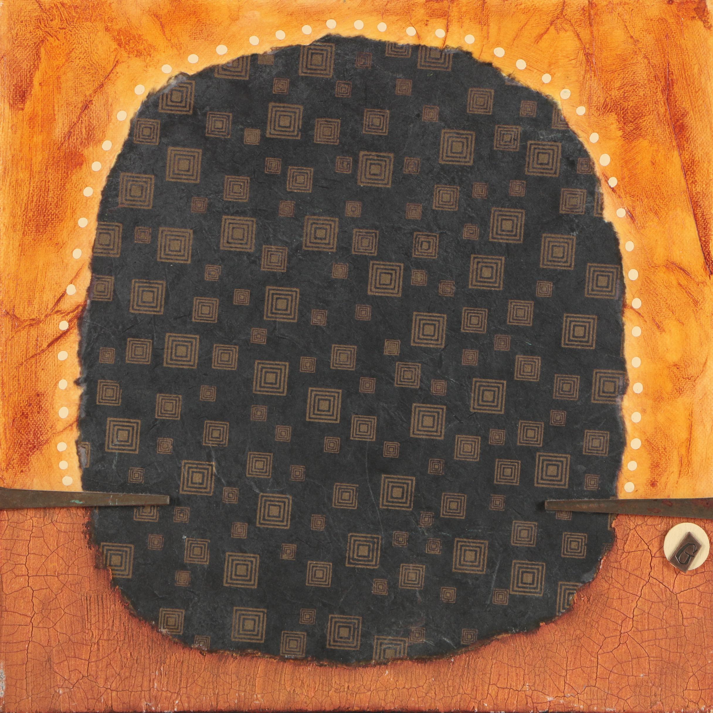 Kay Vinson Mixed Media Painting "Untitled"