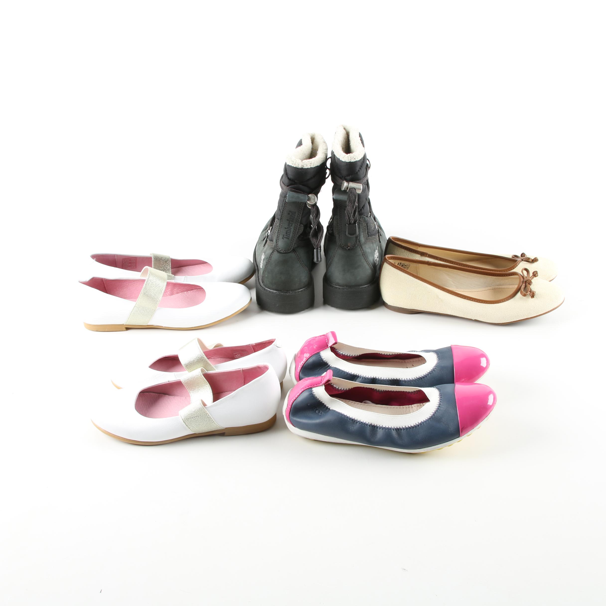 Girls' Footwear Including Timberland