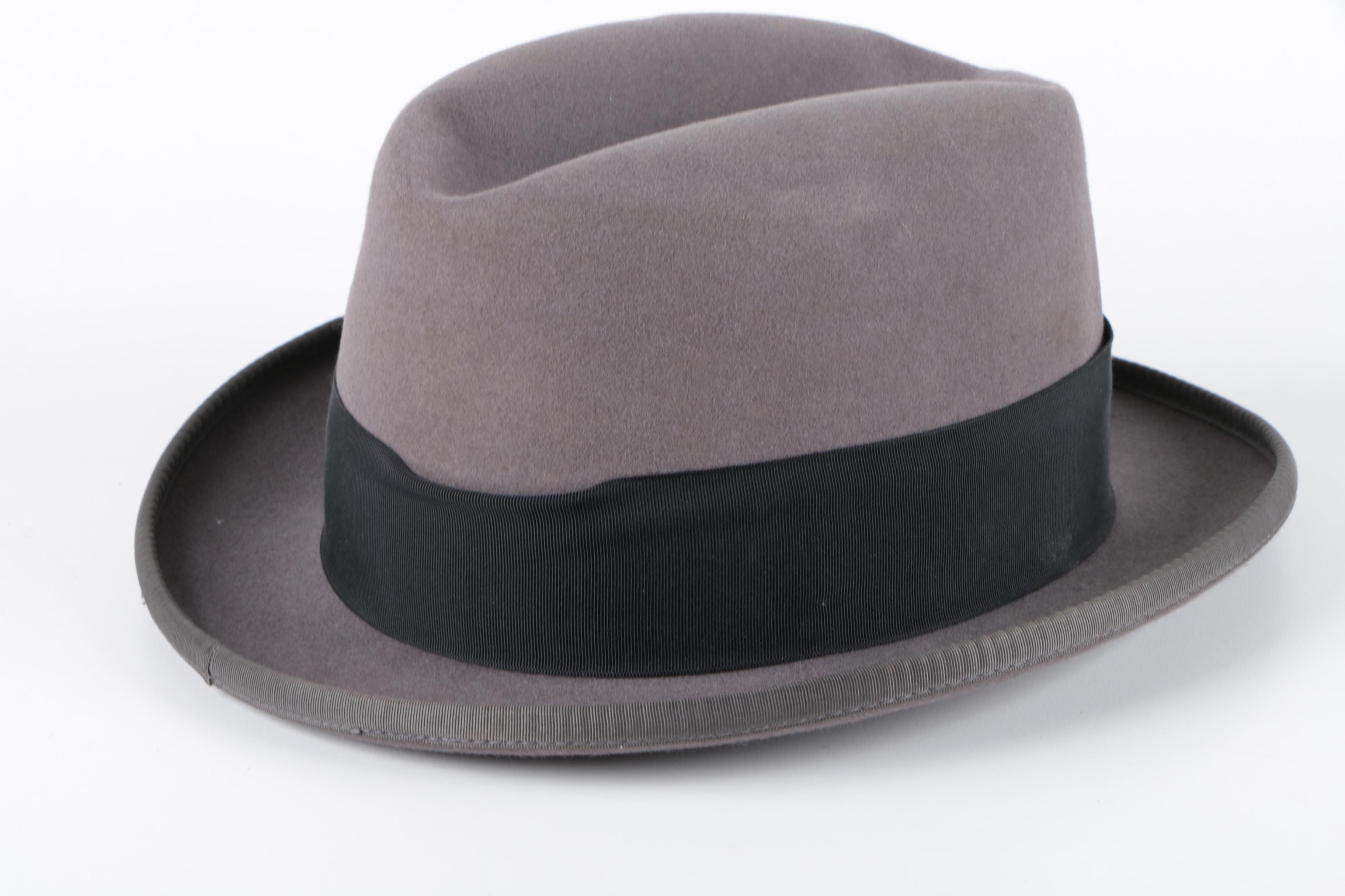 Men's Felted Hats Including Borsalino