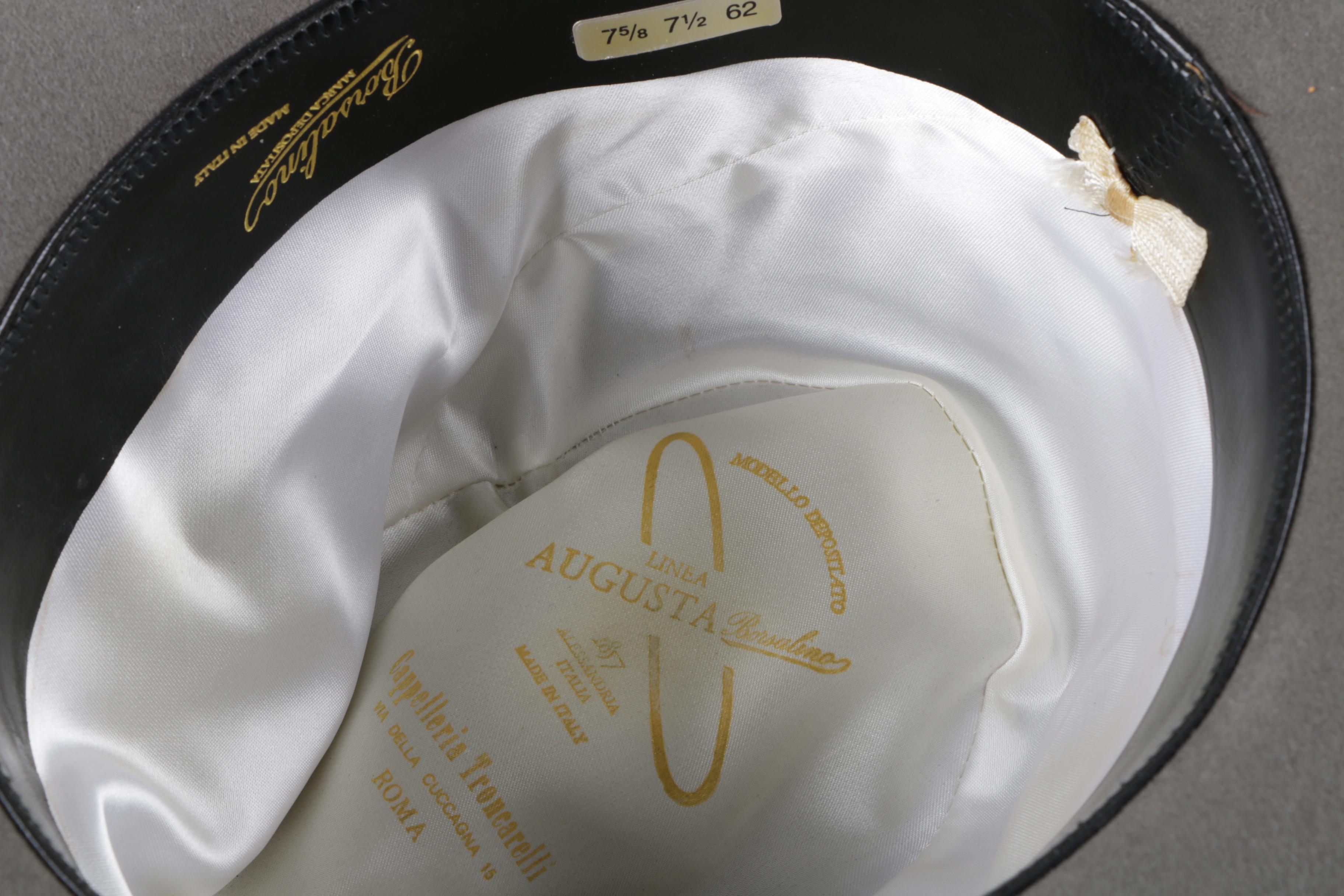 Men's Felted Hats Including Borsalino