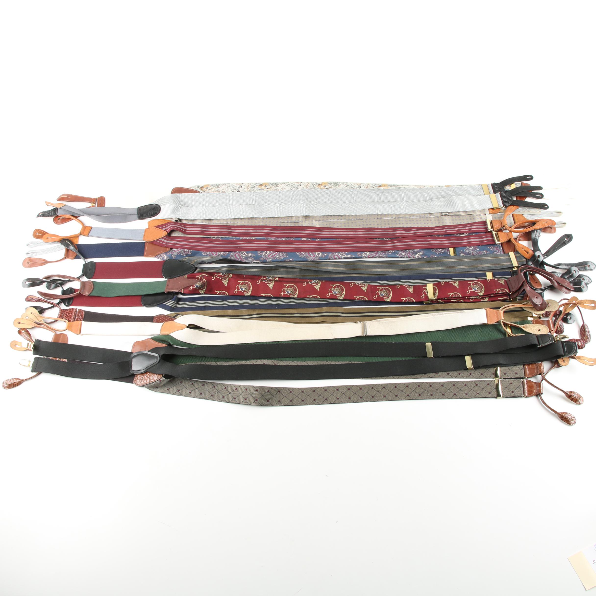 Men's Braces and Suspenders Including Paul Stuart