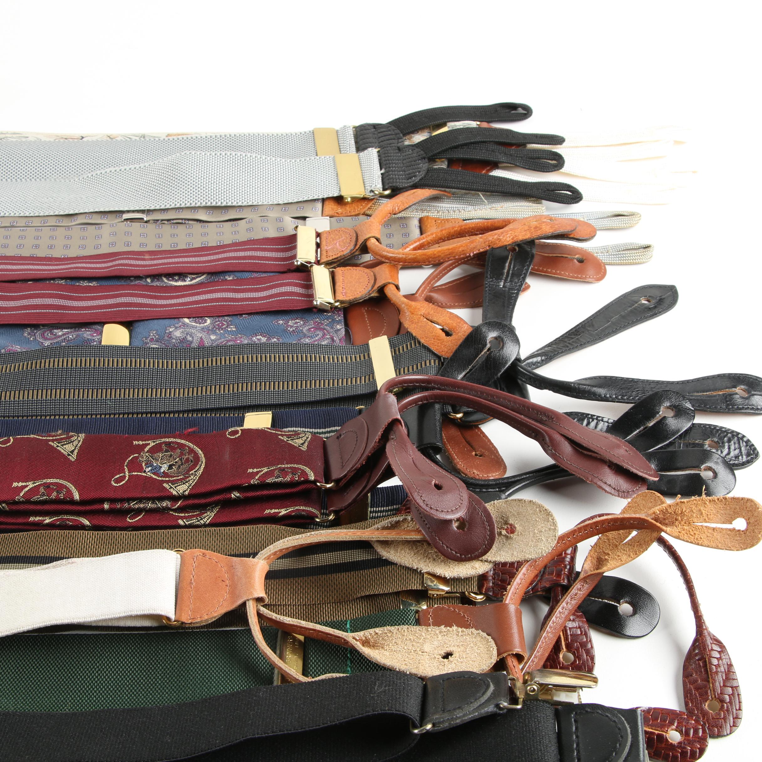 Men's Braces and Suspenders Including Paul Stuart