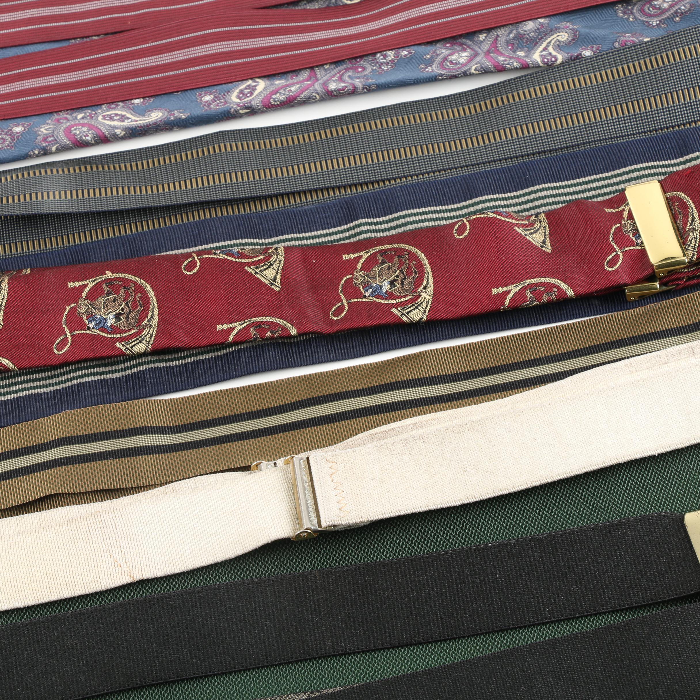 Men's Braces and Suspenders Including Paul Stuart