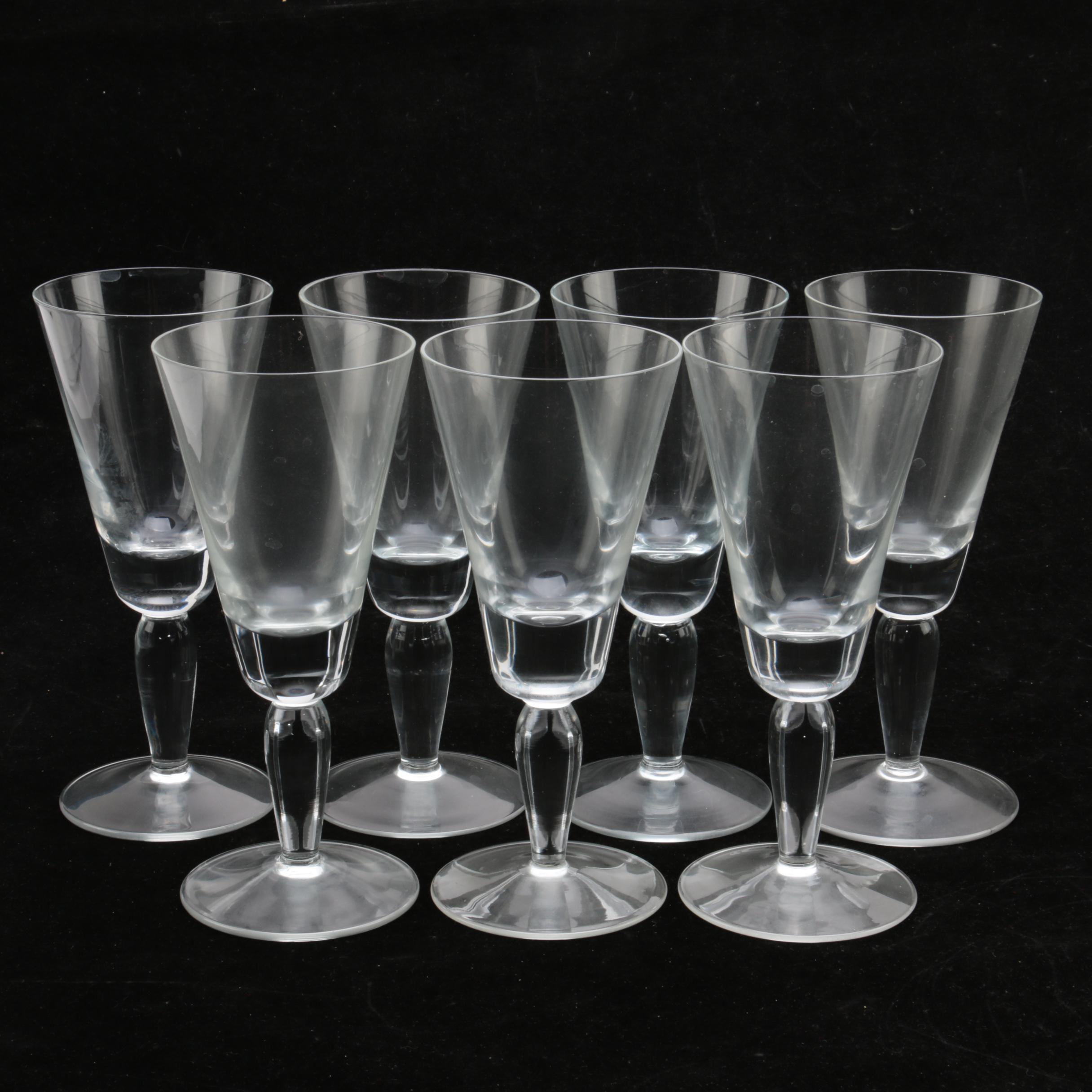 Set of Crystal Goblets