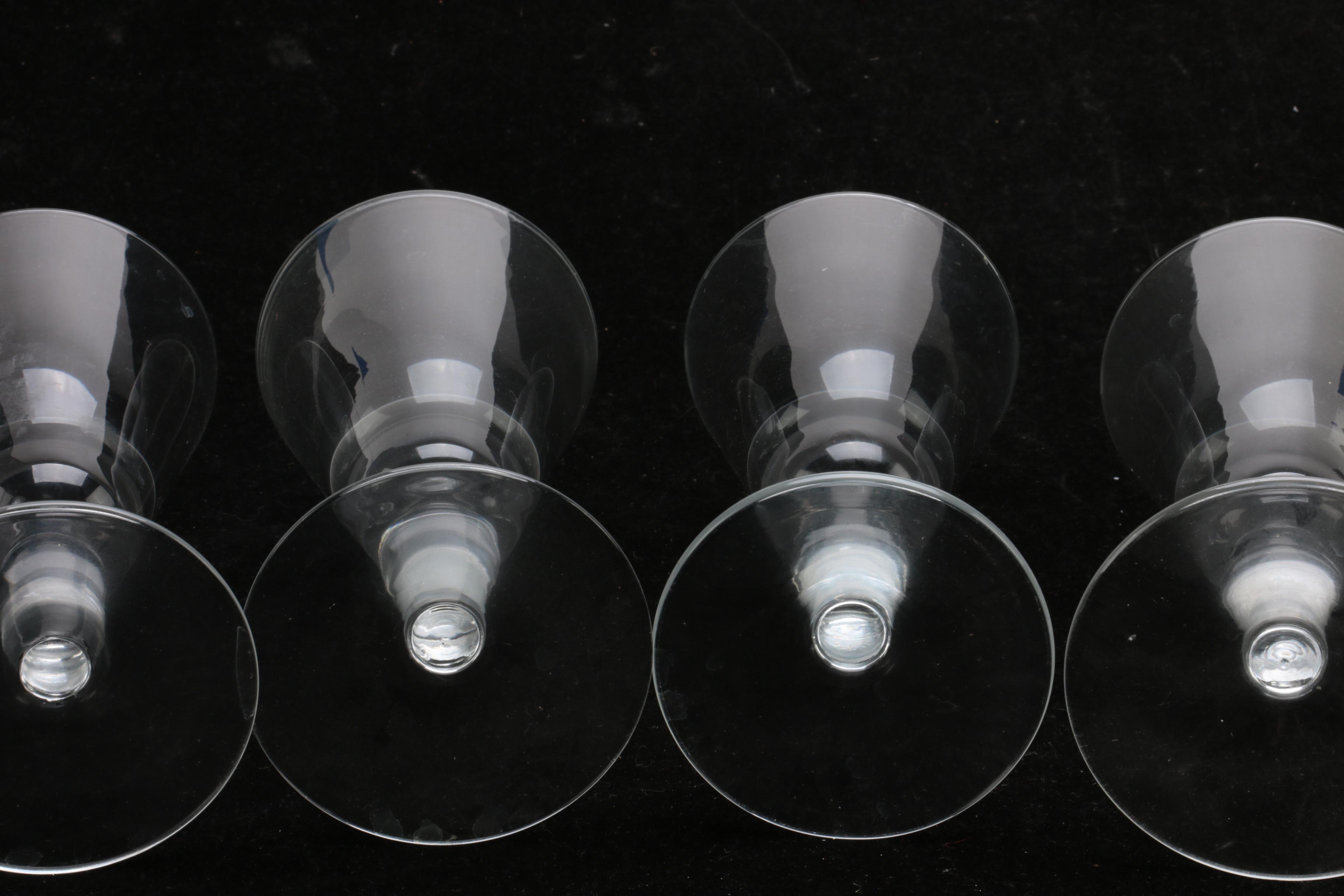 Set of Crystal Goblets