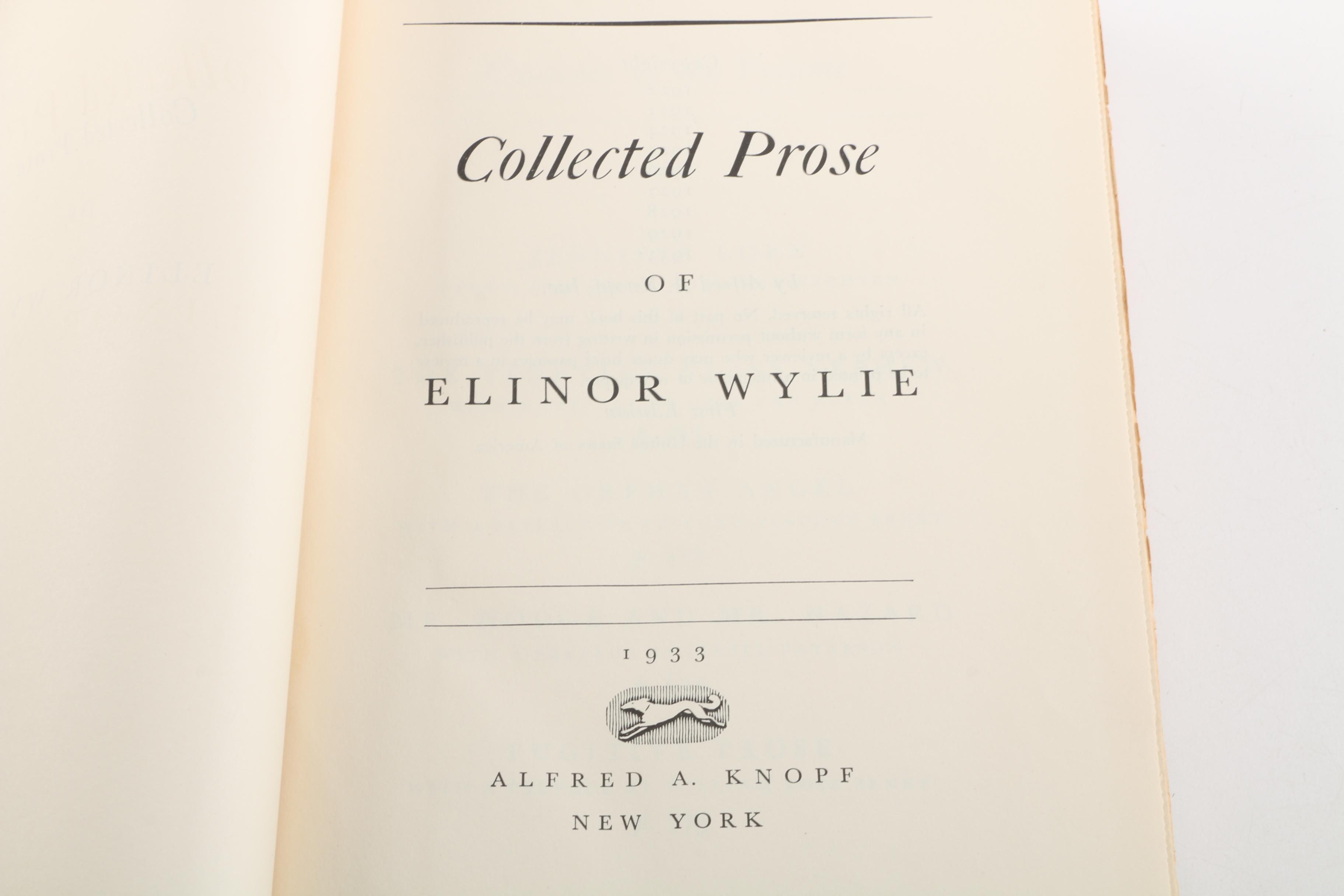 Books Including 1946 First Edition "Letty Fox: Her Luck" by Christina Stead