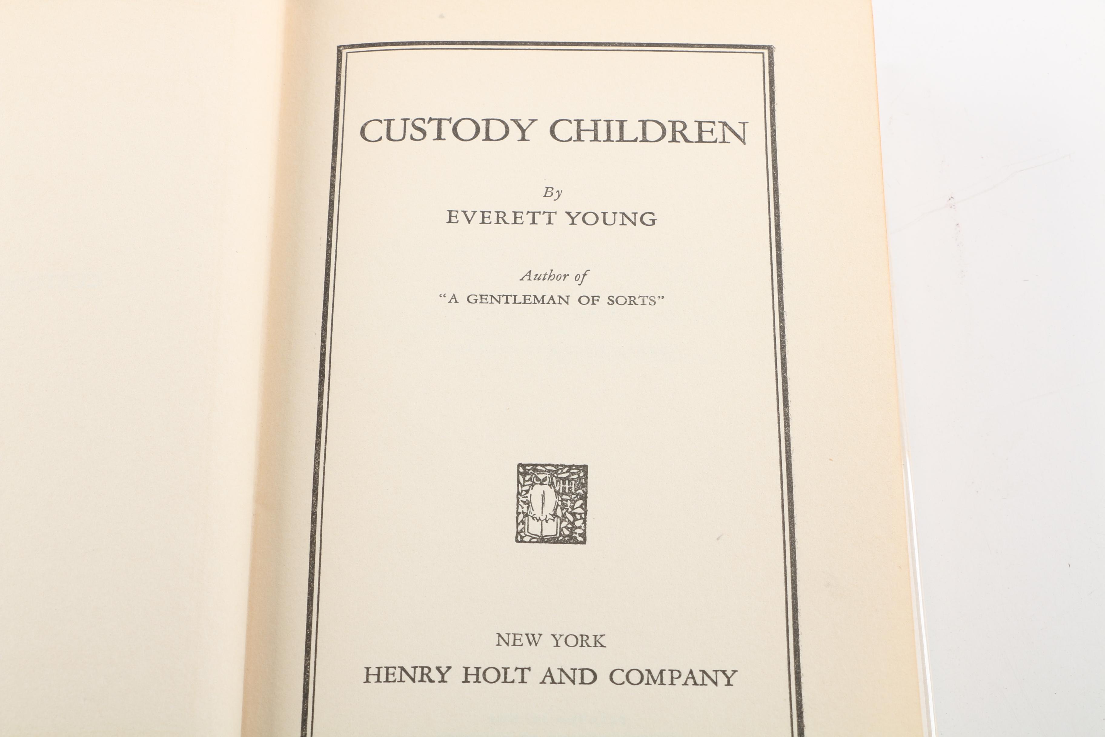 Books Including 1946 First Edition "Letty Fox: Her Luck" by Christina Stead