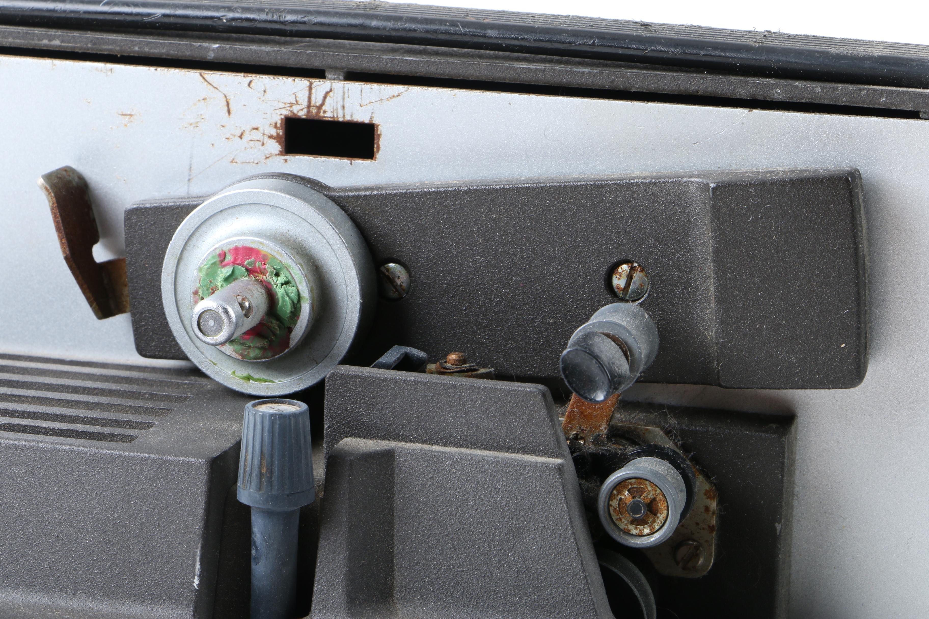 Vintage Bell & Howell Super 8/8mm Projector with Bauer 88B 8mm Movie Camera