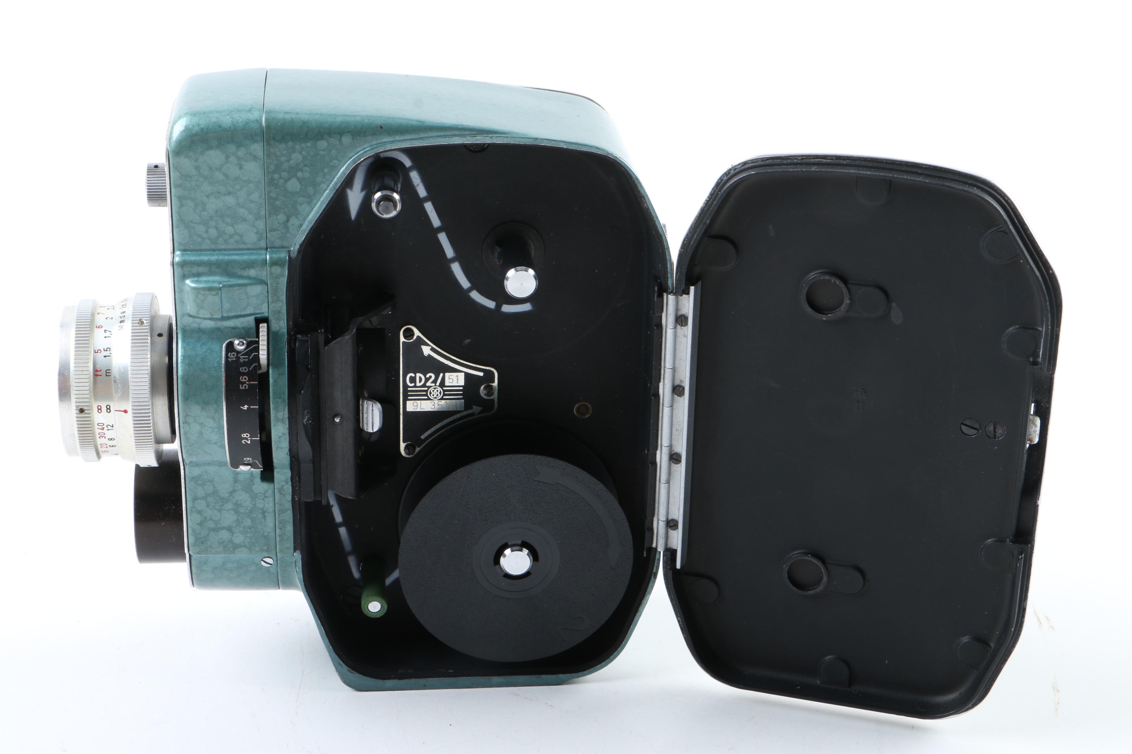 Vintage Bell & Howell Super 8/8mm Projector with Bauer 88B 8mm Movie Camera