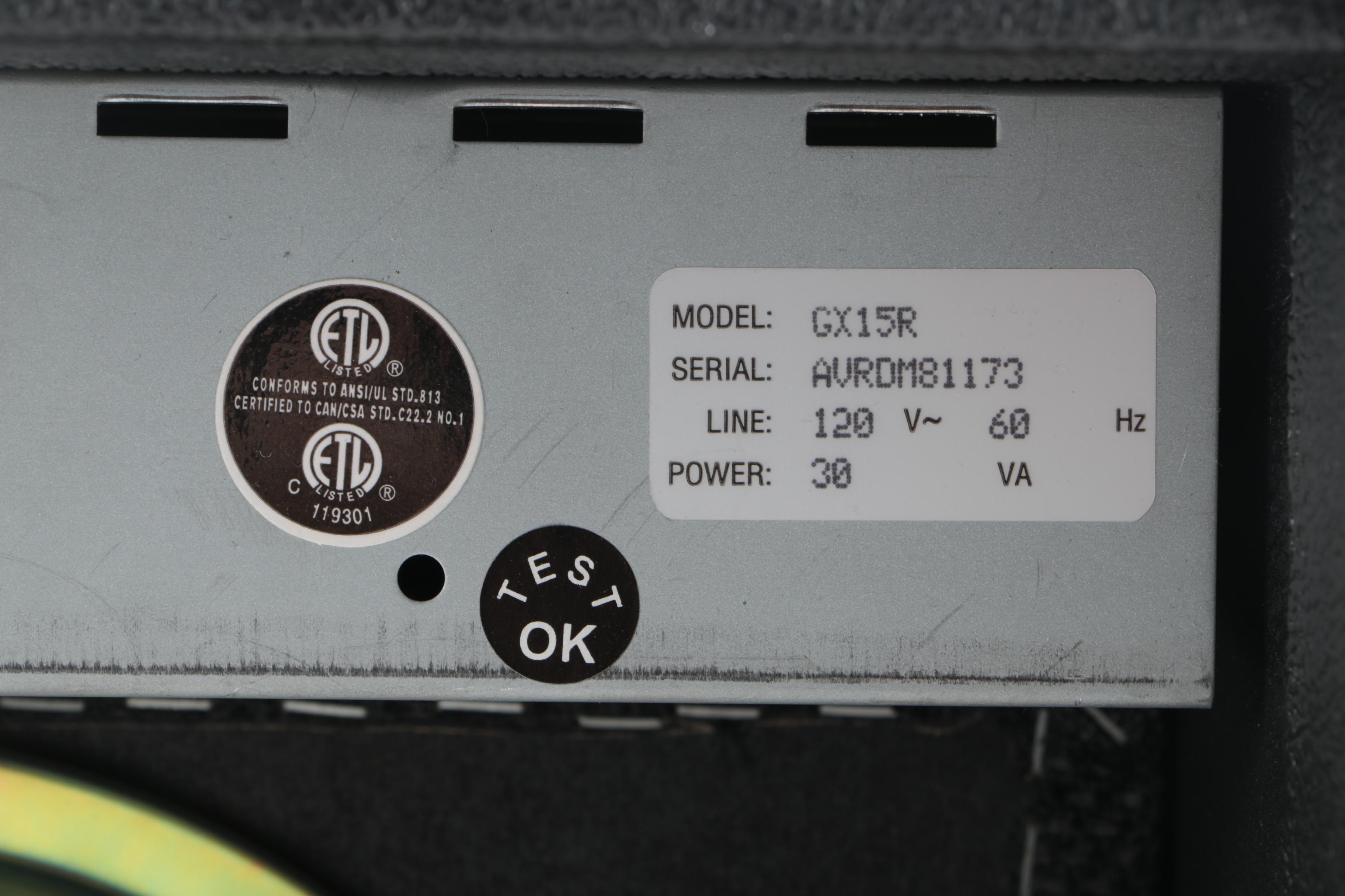 Crate GX-15R Combo Guitar Amp