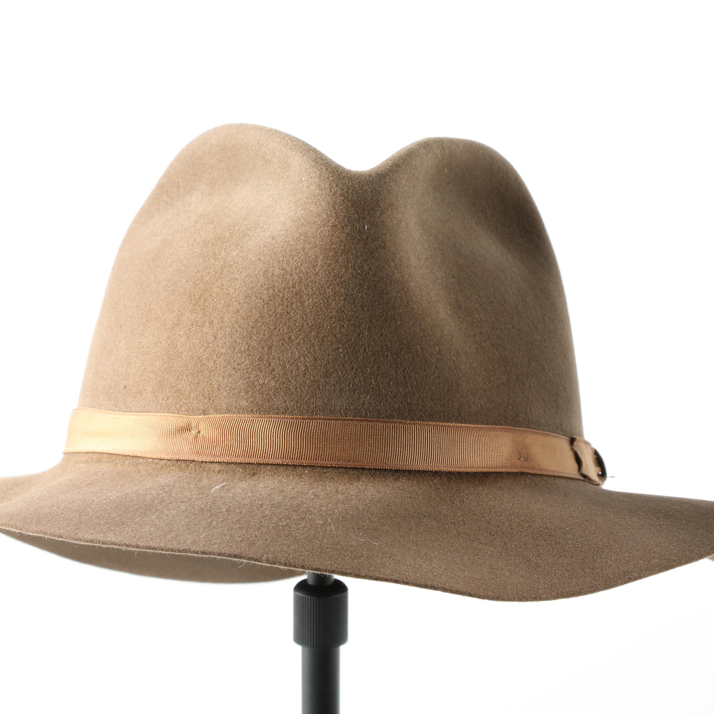 Men's Felt Hats Including Borsalino and Worth & Worth