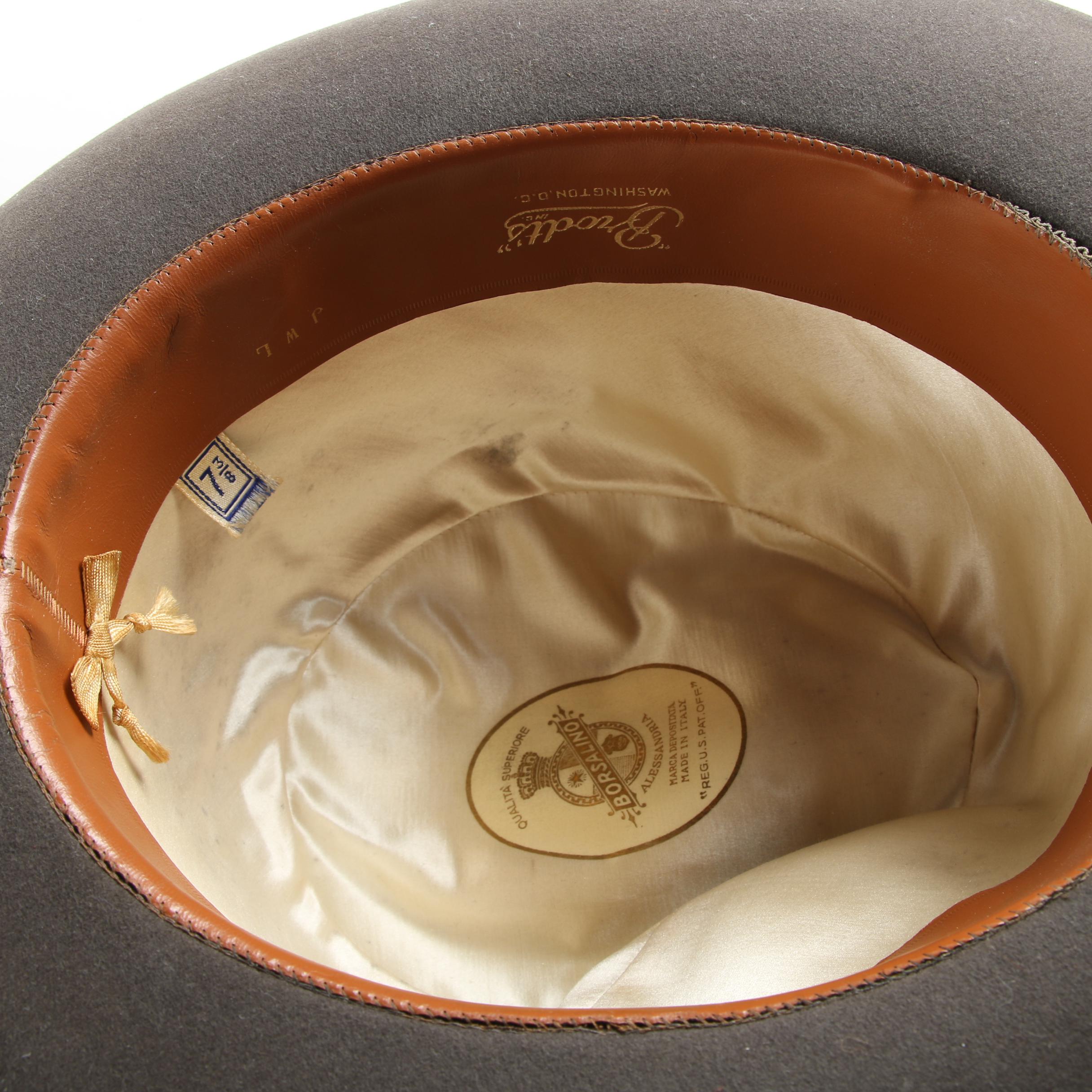 Men's Felt Hats Including Borsalino and Worth & Worth