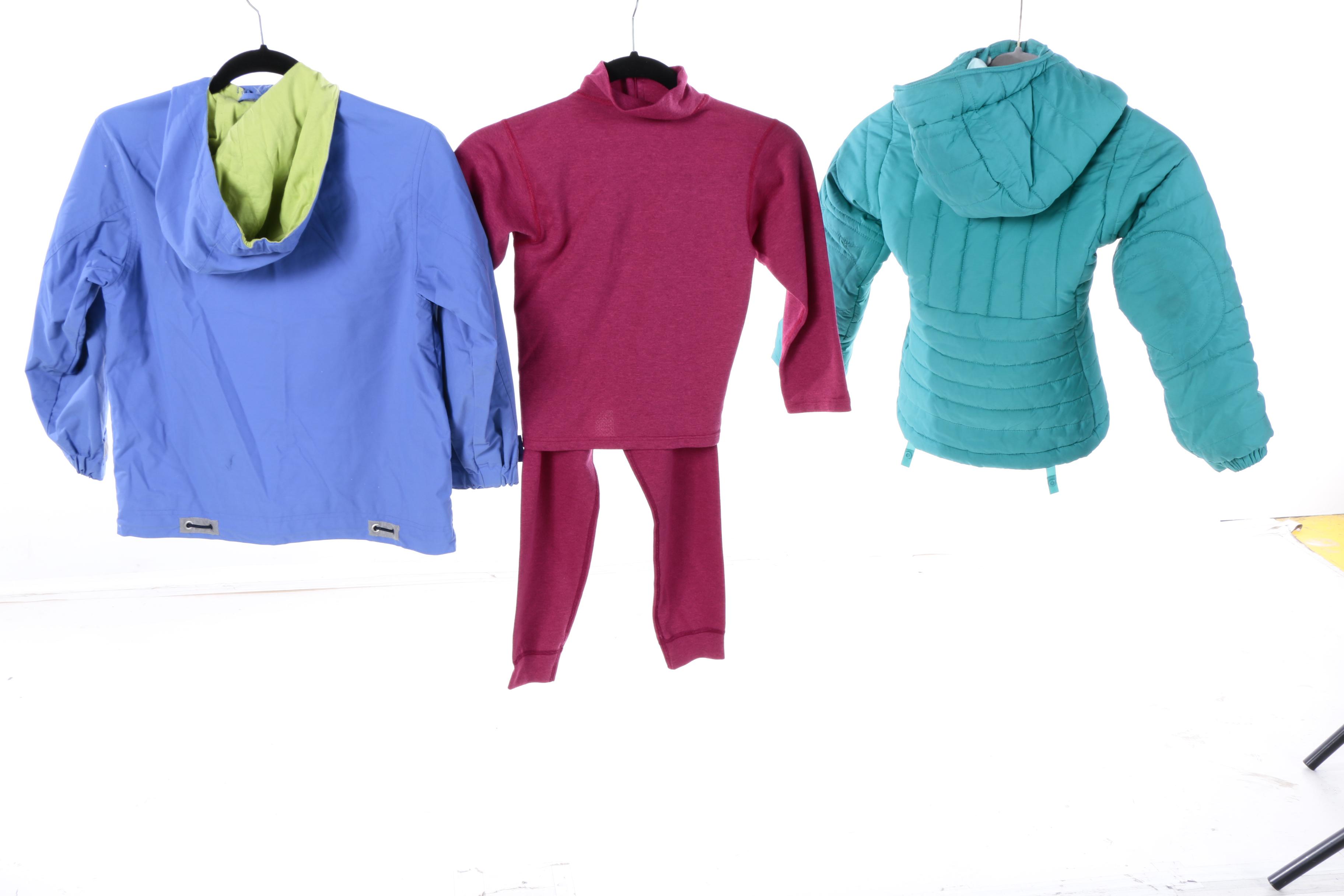 Girls' Outerwear Including Patagonia, Old Navy and Zara Girls & Friends